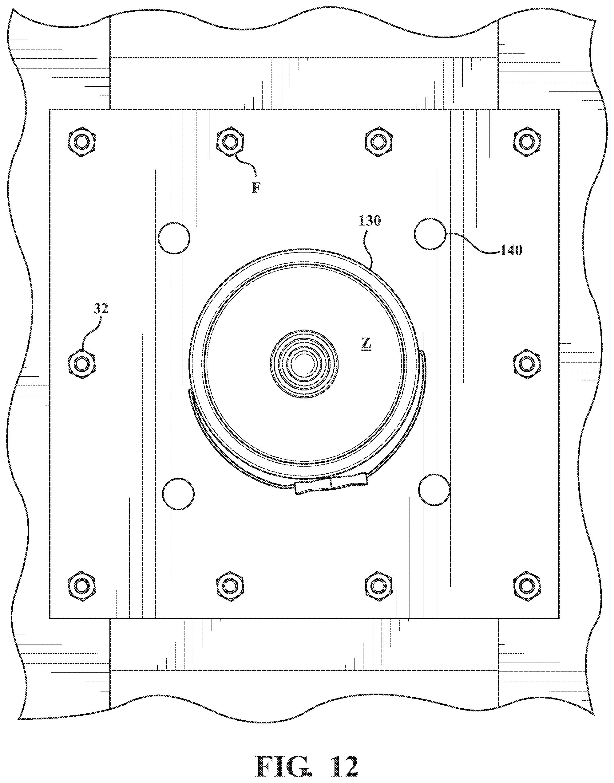 Patent US11814807 Figure 10 – Ballast tray assembly for a tower structure