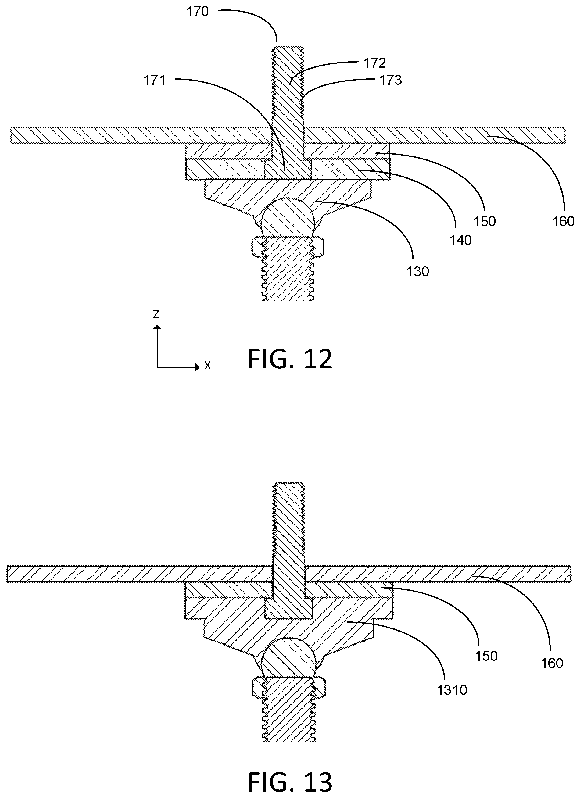 Patent US11814809 Figure 12 – Laterally and vertically adjustable foundation structure