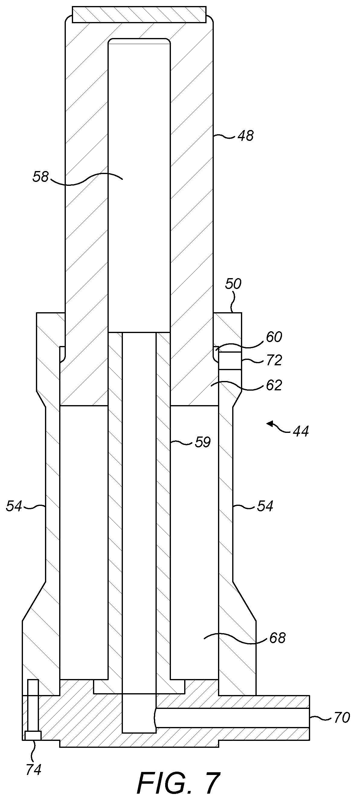 Patent US11814811 Figure 6 – Pile-driver assembly and method of using it