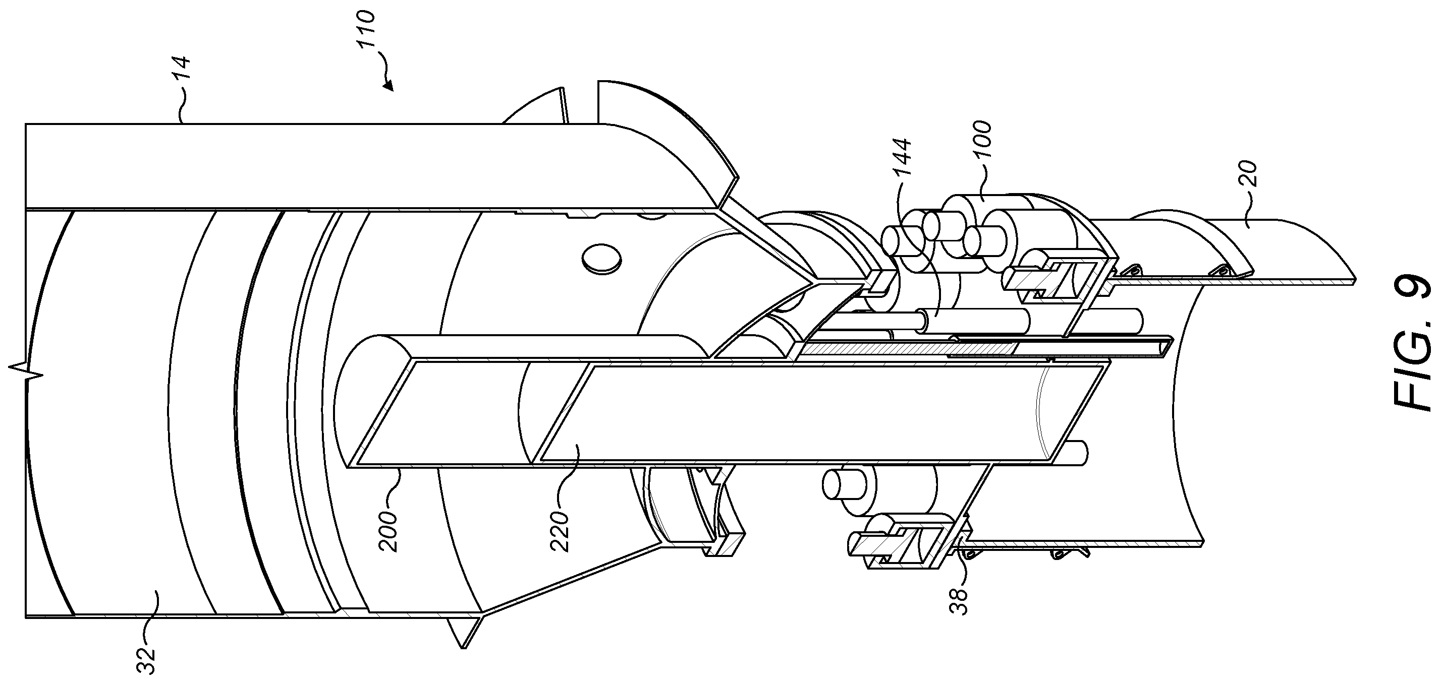 Patent US11814811 Figure 8 – Pile-driver assembly and method of using it