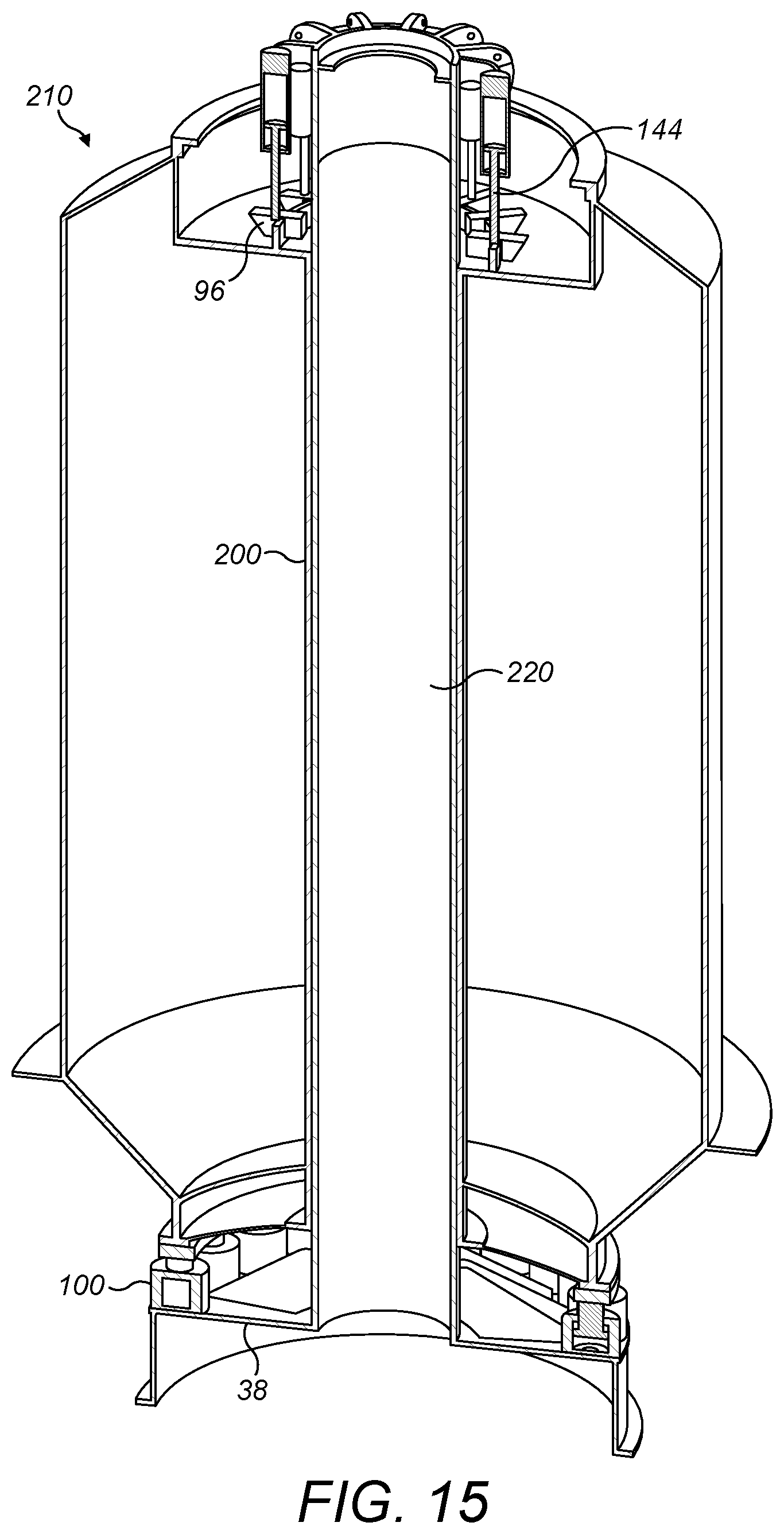 Patent US11814811 Figure 11 – Pile-driver assembly and method of using it
