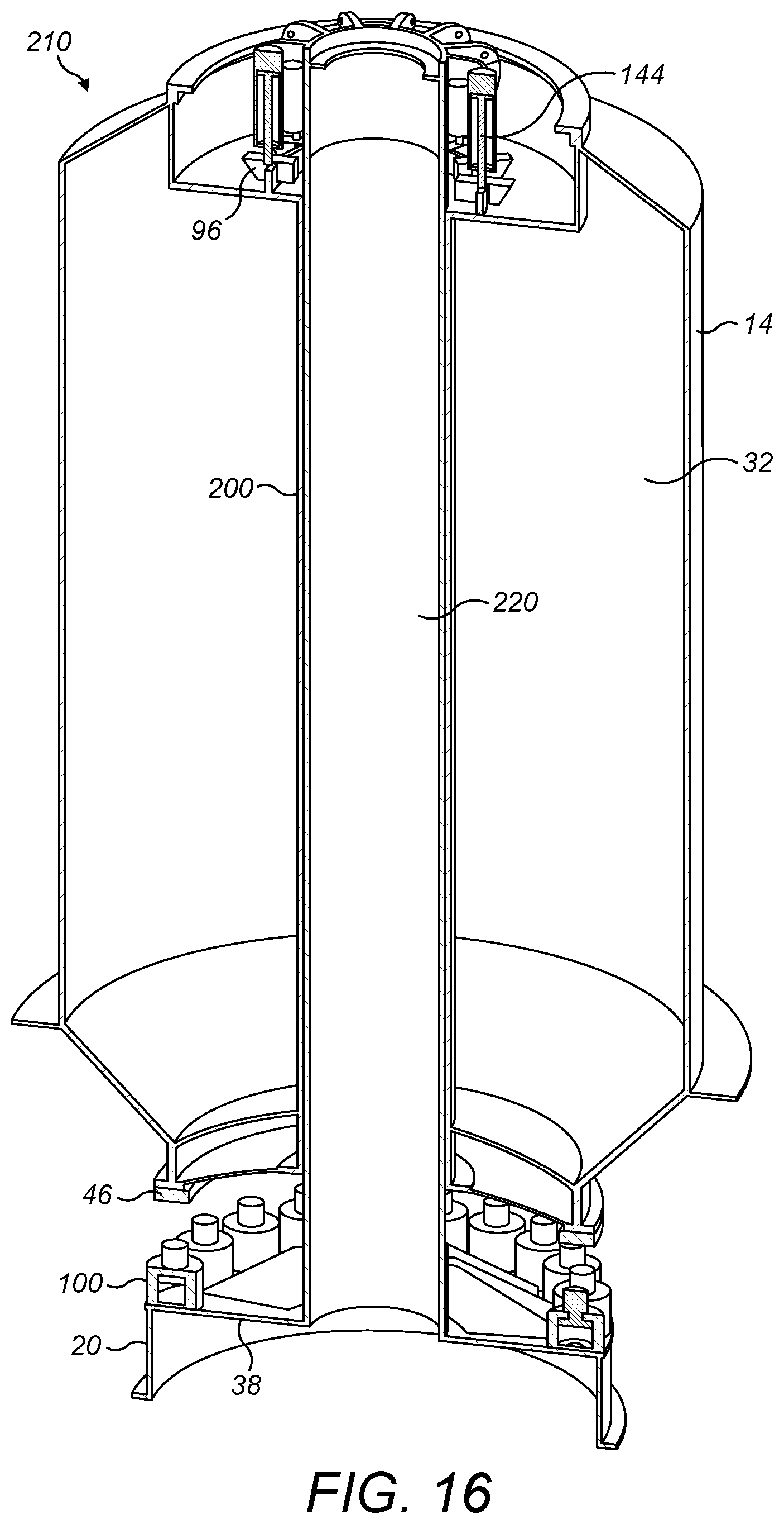 Patent US11814811 Figure 12 – Pile-driver assembly and method of using it