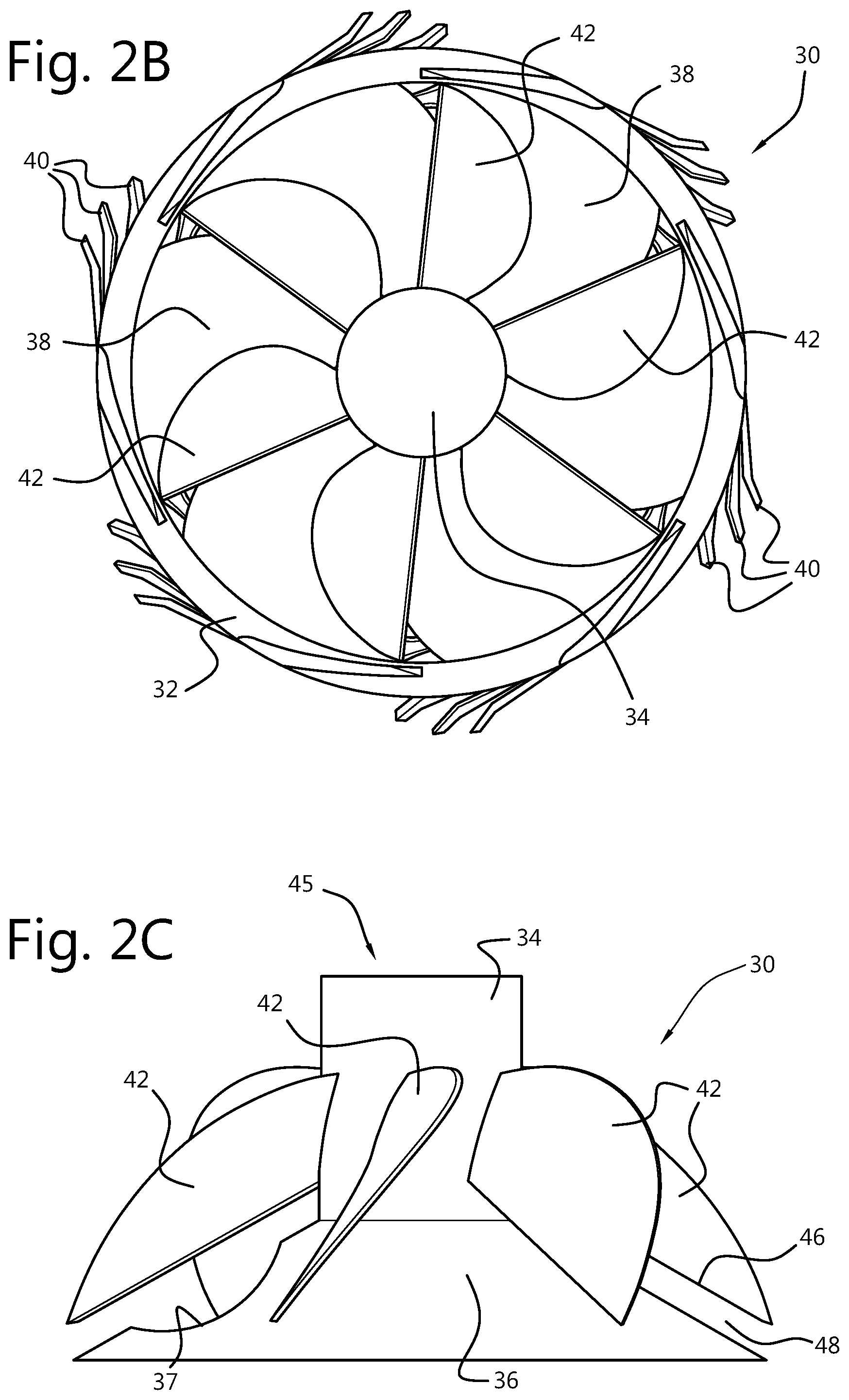 Patent US11814813 Figure 2 – Cutter head with skirt