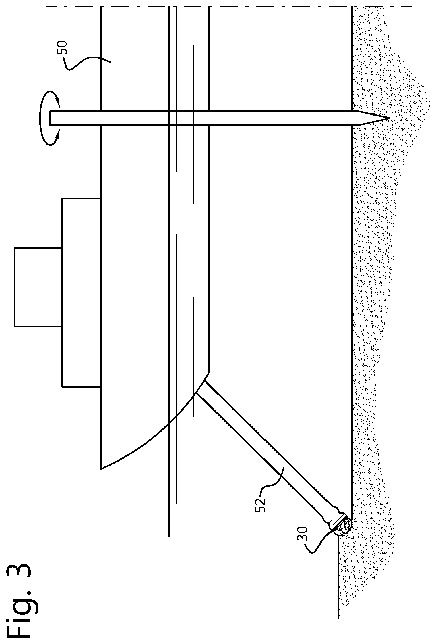 Patent US11814813 Figure 3 – Cutter head with skirt