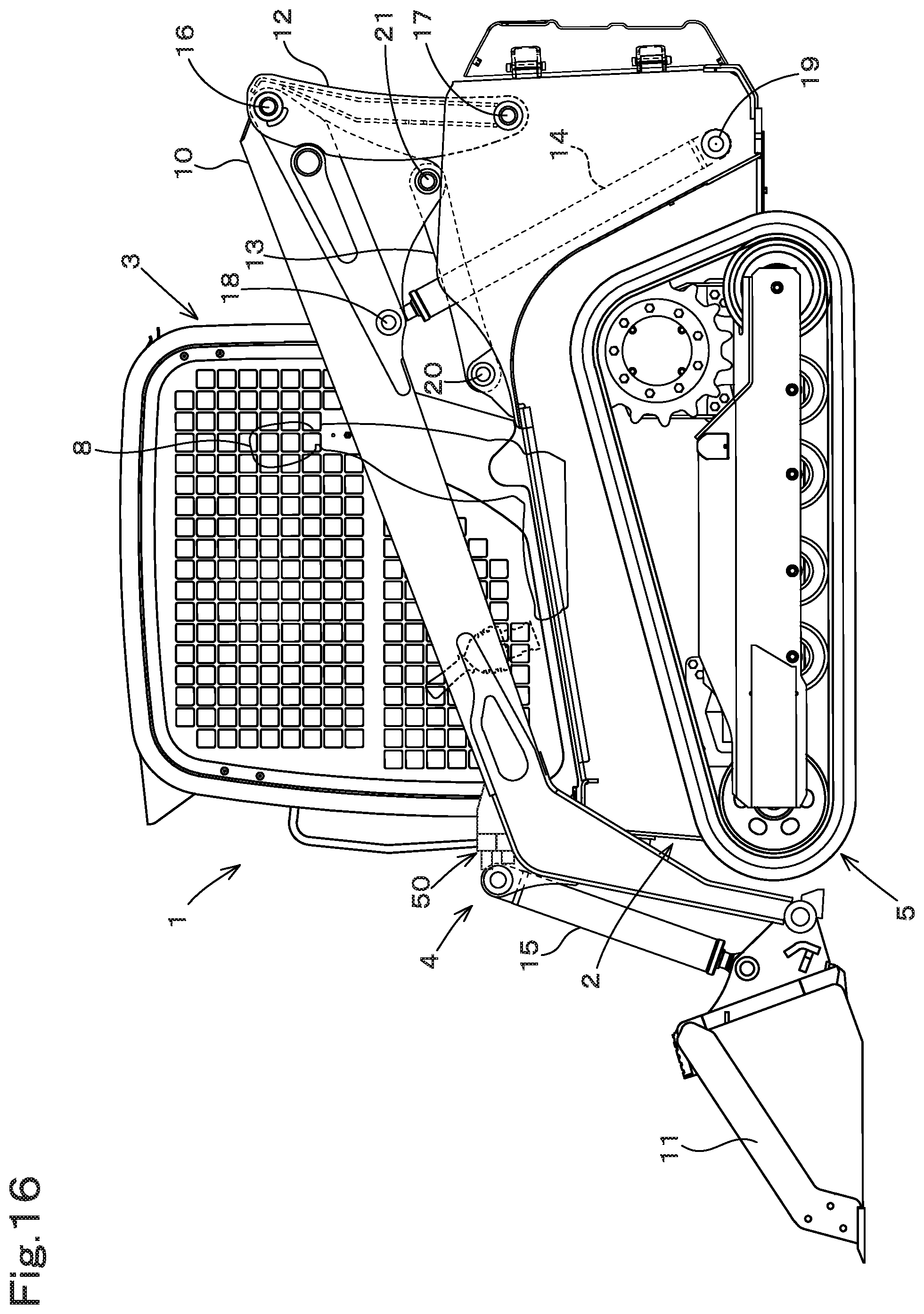 Patent US11814815 Figure 18 – Working machine