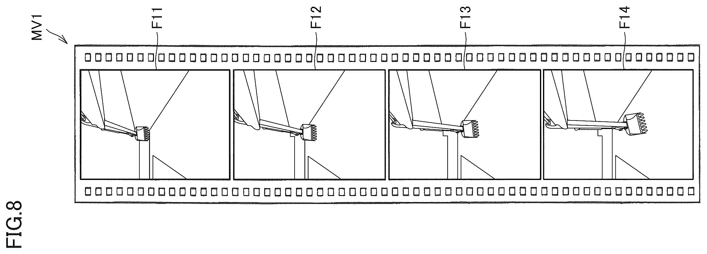 Patent US11814817 Figure 7 – System including work machine, computer implemented method, method for producing trained position estimation model, and training data