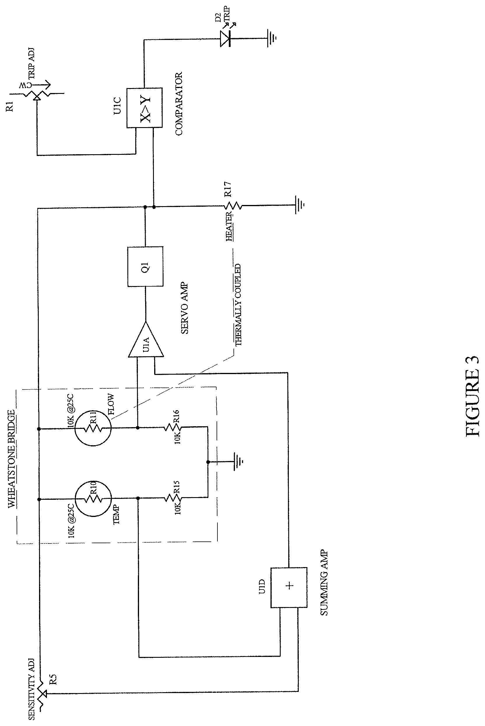 Patent US11814821 Figure 3 – Non-invasive thermal dispersion flow meter with fluid leak detection and geo-fencing control