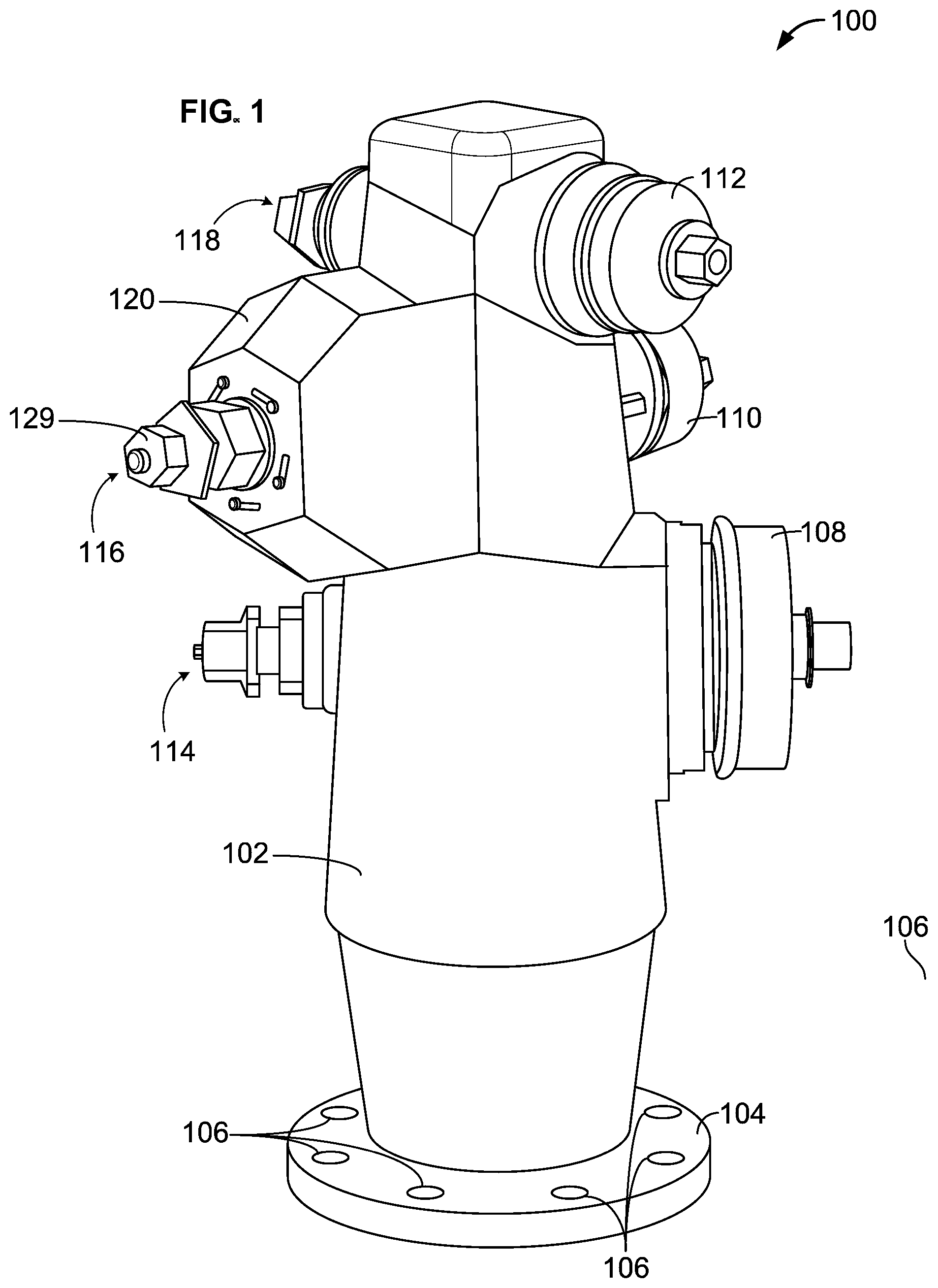 Patent US11814823 Figure 1 – Monitoring apparatus for hydrant