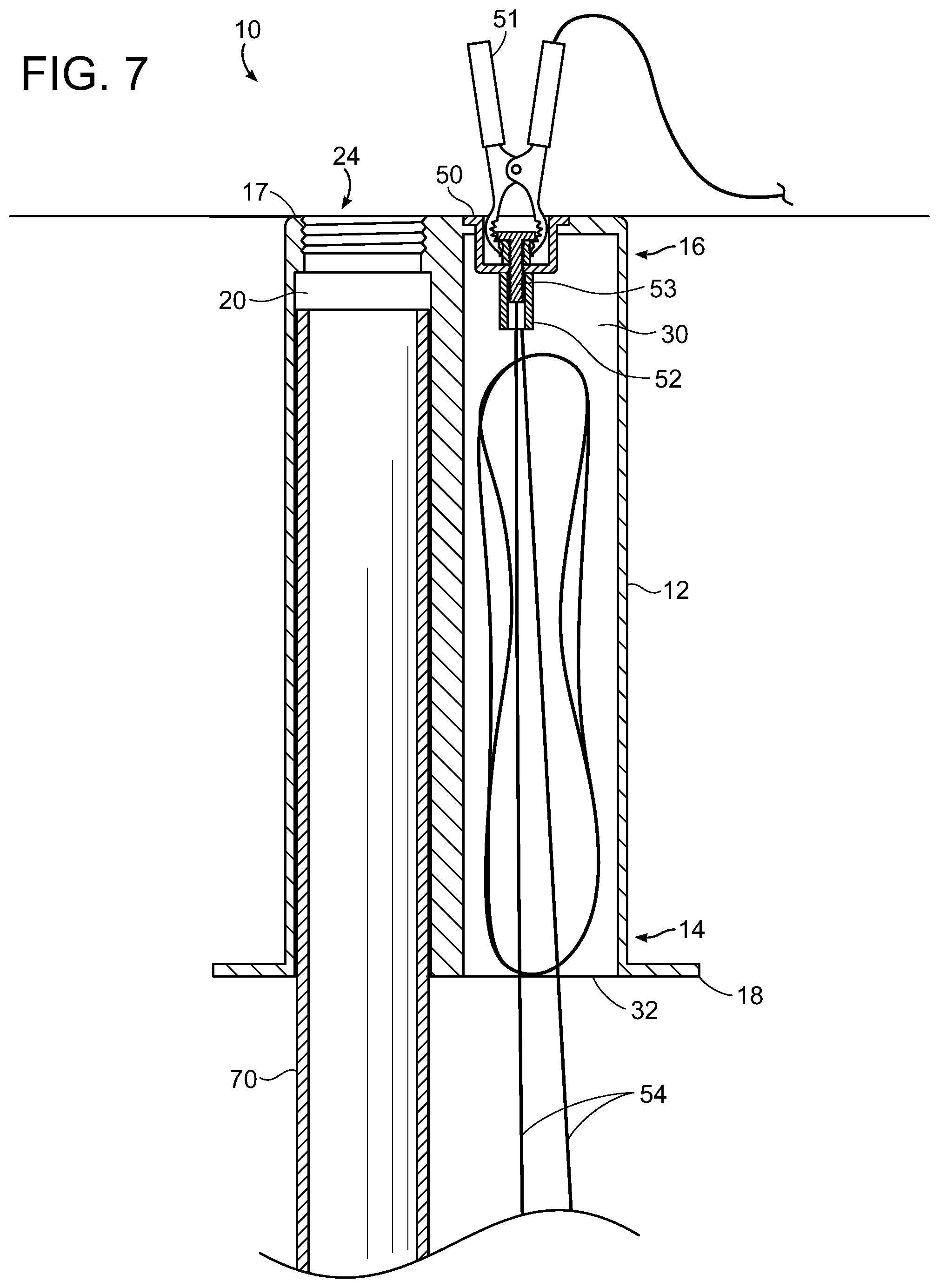 Patent US11814824 Figure 7 – Integrated access box