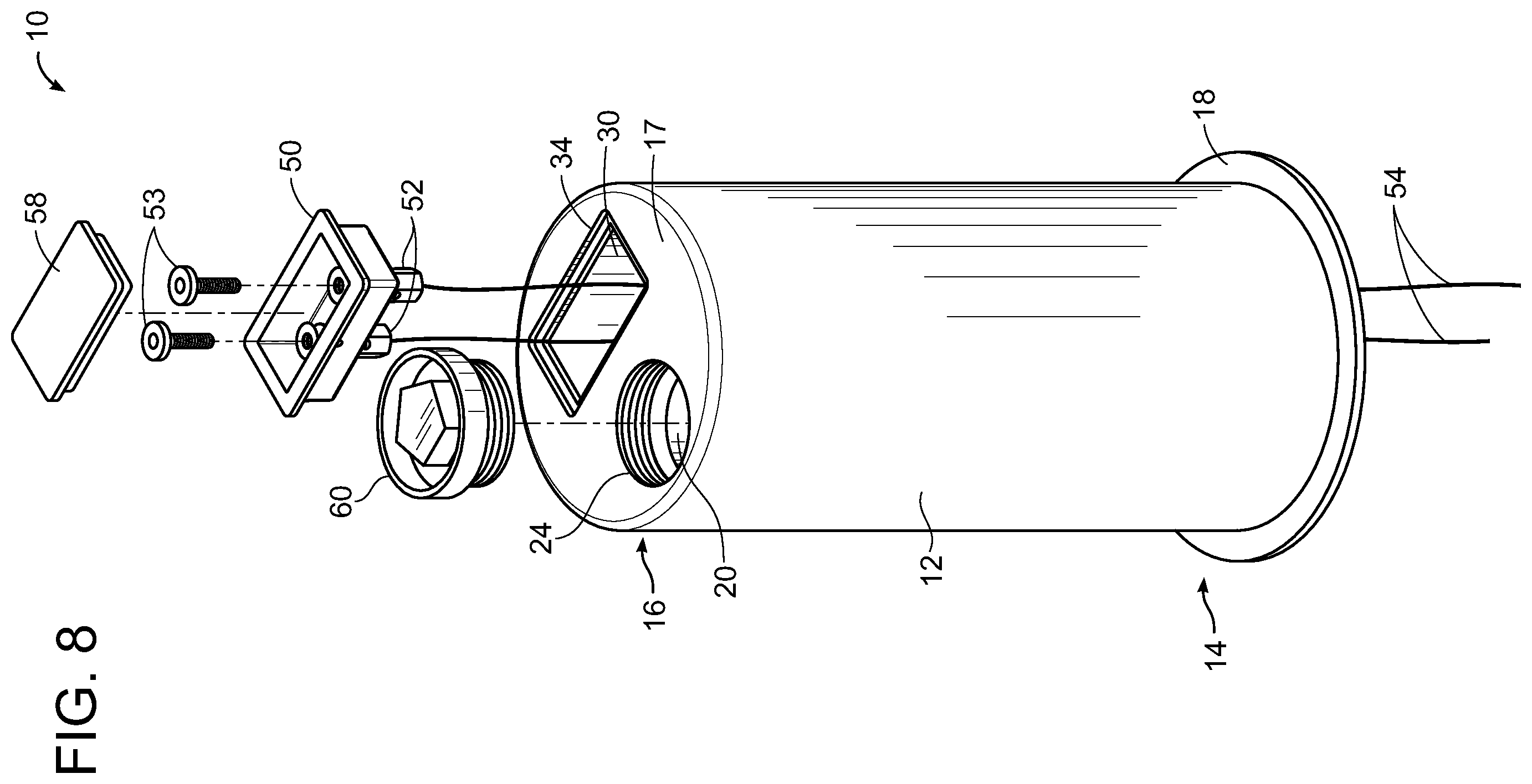 Patent US11814824 Figure 8 – Integrated access box