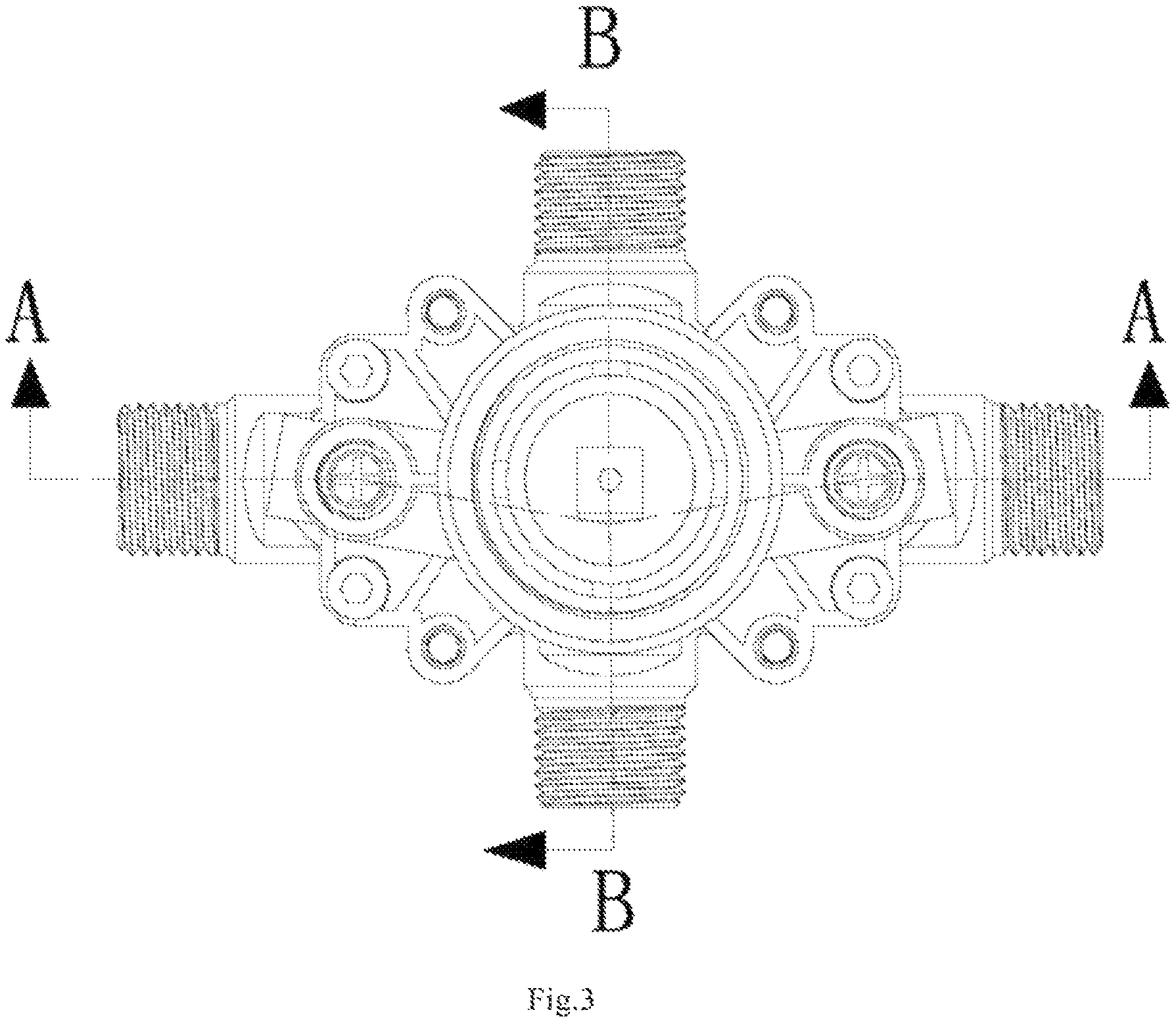 Patent US11814827 Figure 3 – Shower apparatus