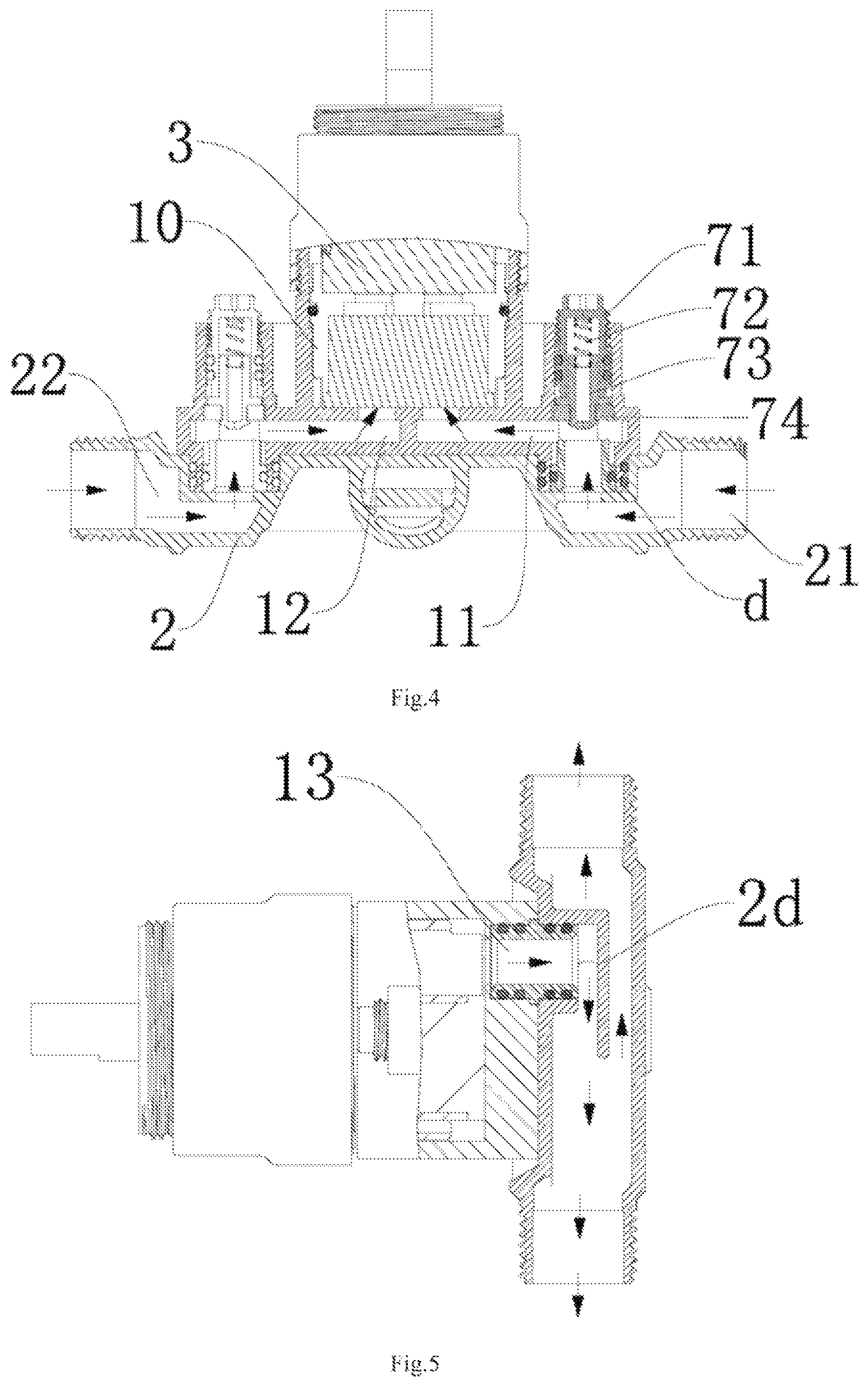 Patent US11814827 Figure 4 – Shower apparatus