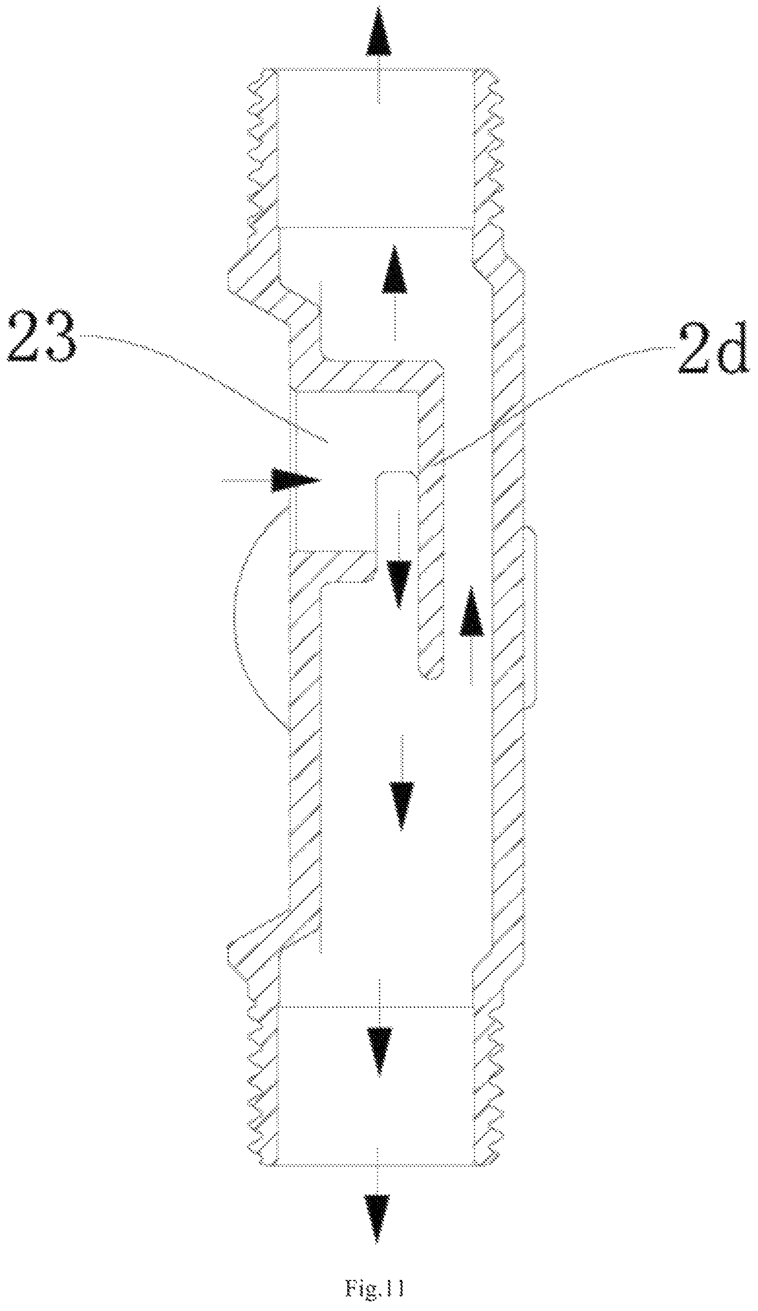 Patent US11814827 Figure 8 – Shower apparatus