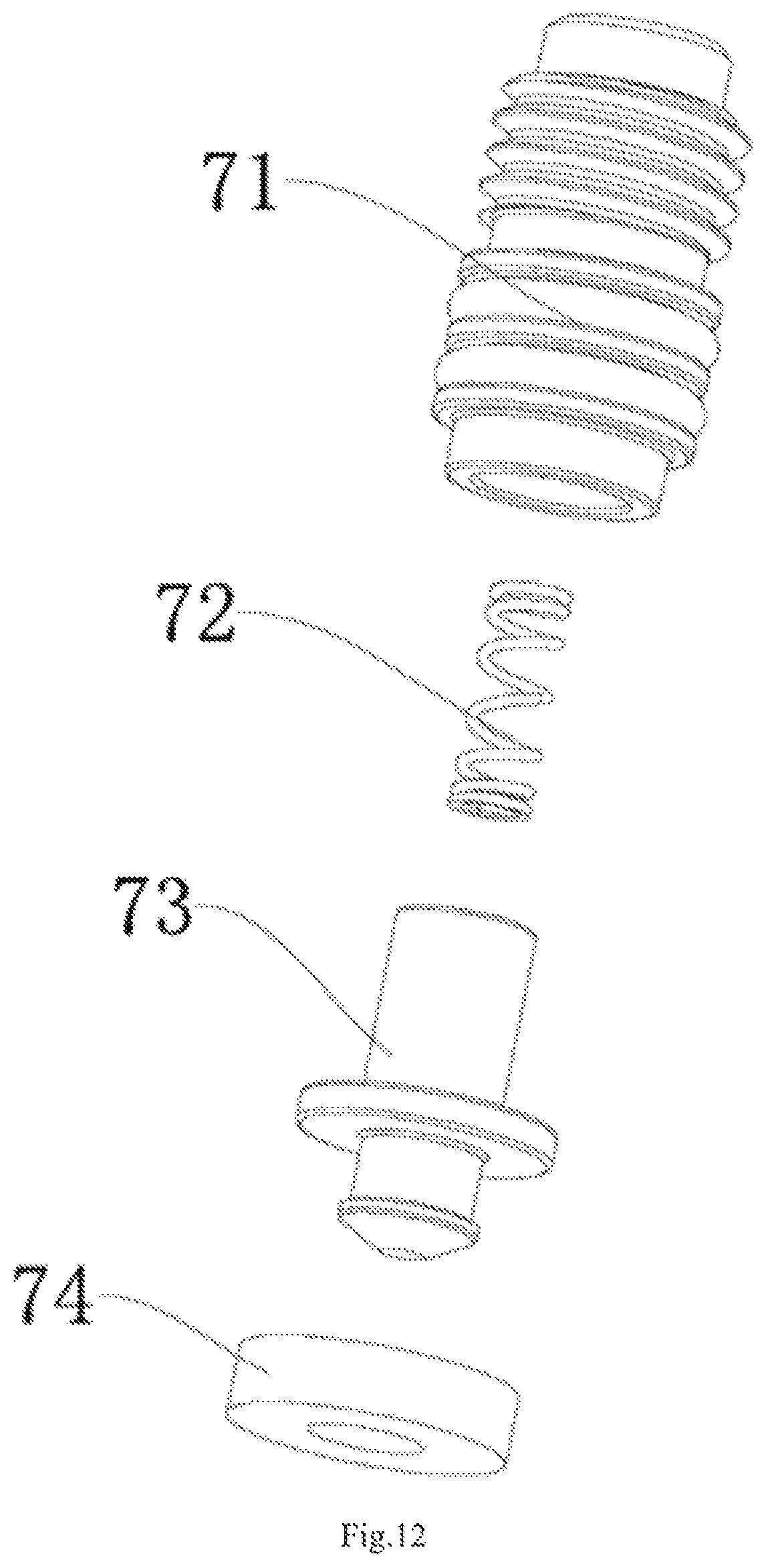 Patent US11814827 Figure 9 – Shower apparatus