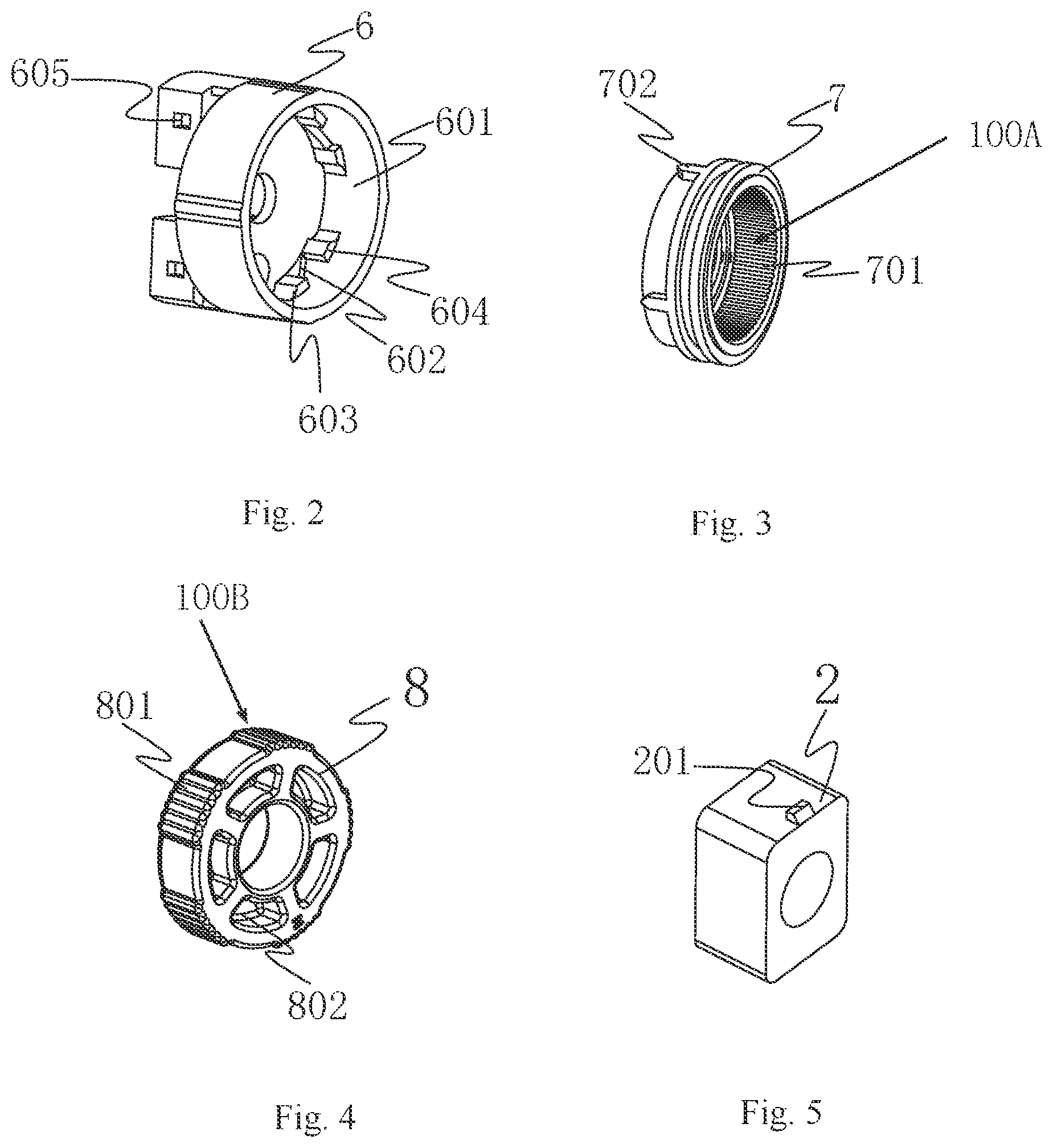 Patent US11814830 Figure 2 – Shower plug bracket and moving assembly