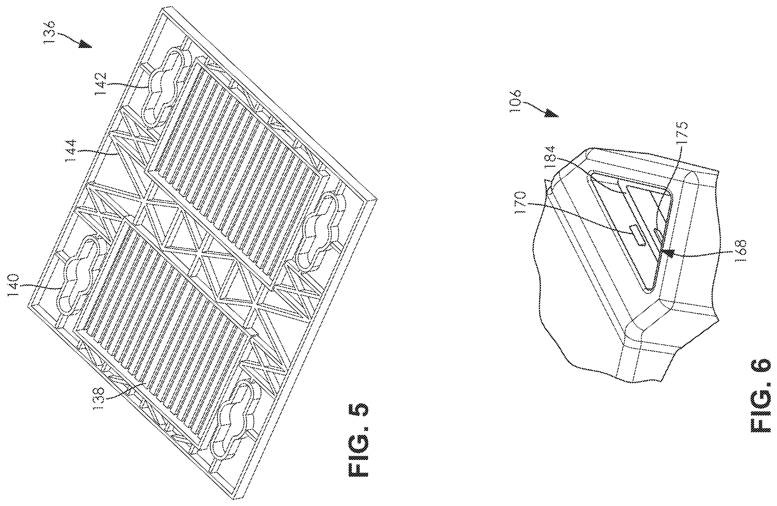 Patent US11814833 Figure 4 – Utility sink system and method of assembly