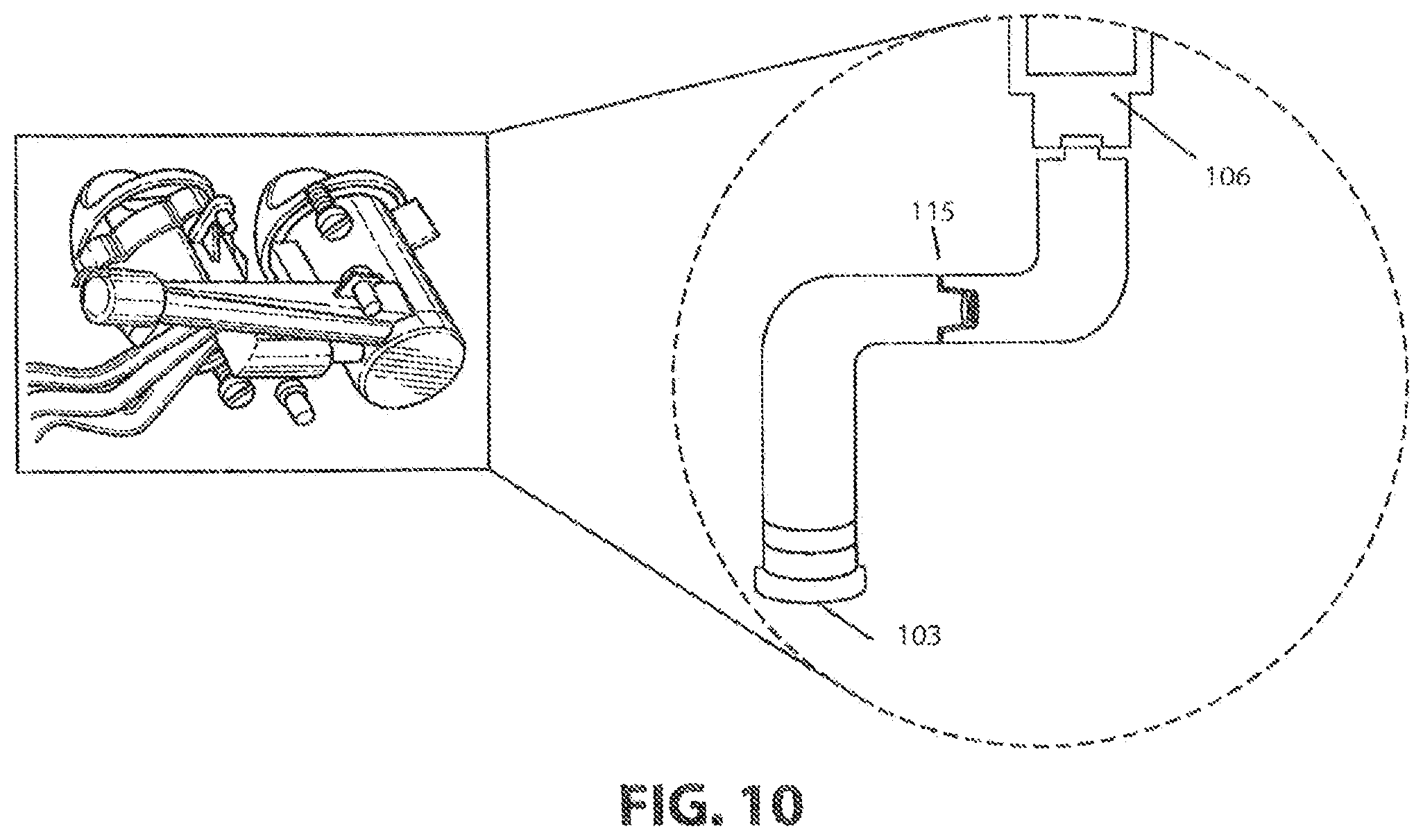 Patent US11814834 Figure 9 – Bidet washing apparatus with disinfectant wash feature