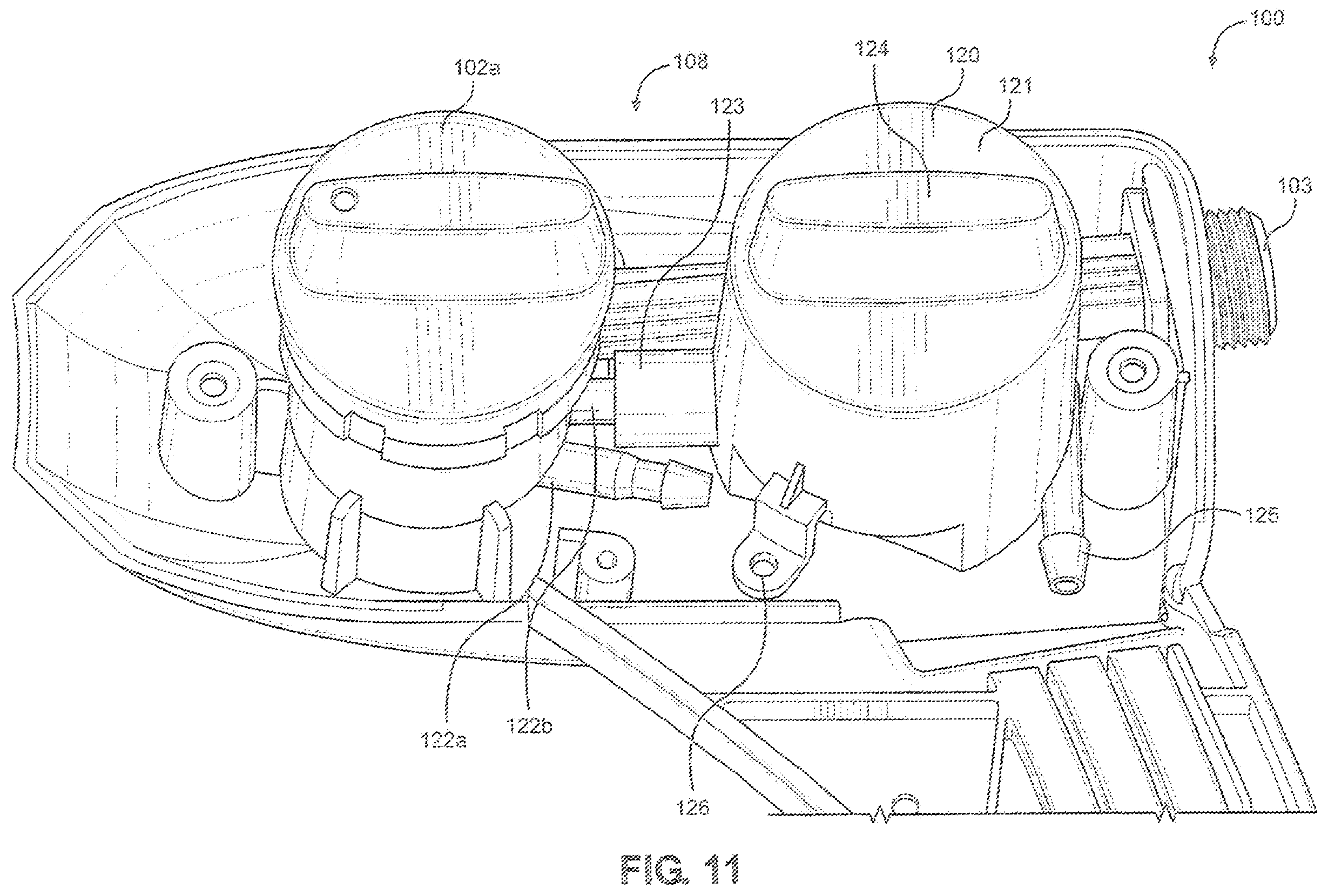 Patent US11814834 Figure 10 – Bidet washing apparatus with disinfectant wash feature