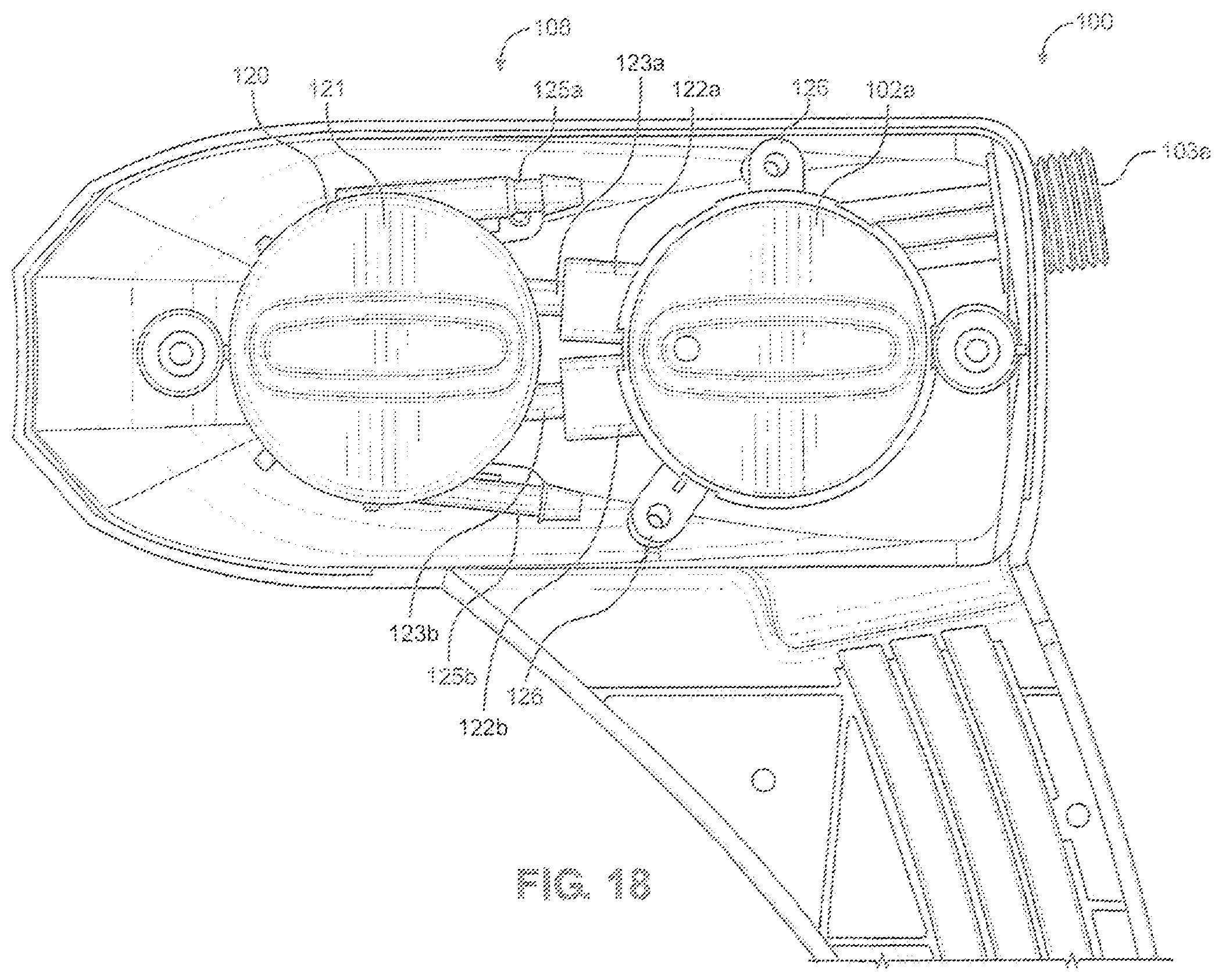 Patent US11814834 Figure 18 – Bidet washing apparatus with disinfectant wash feature