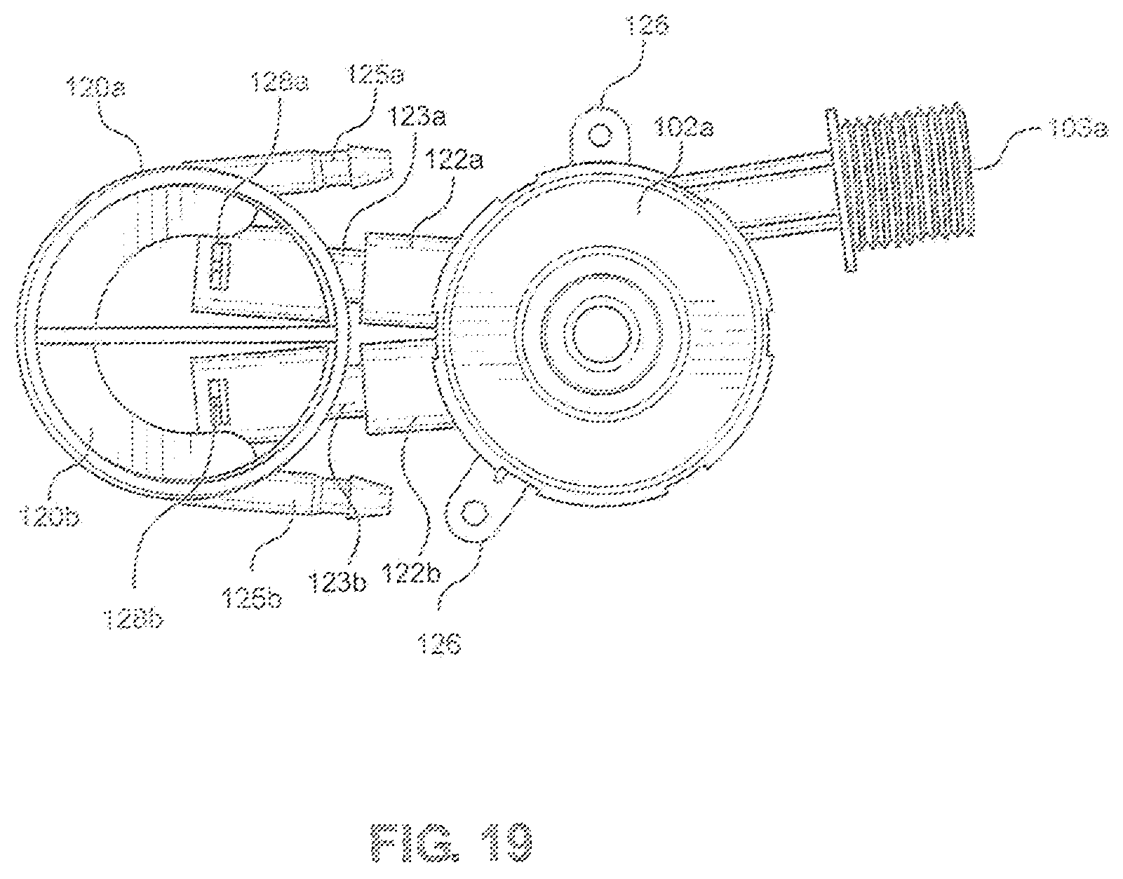 Patent US11814834 Figure 19 – Bidet washing apparatus with disinfectant wash feature