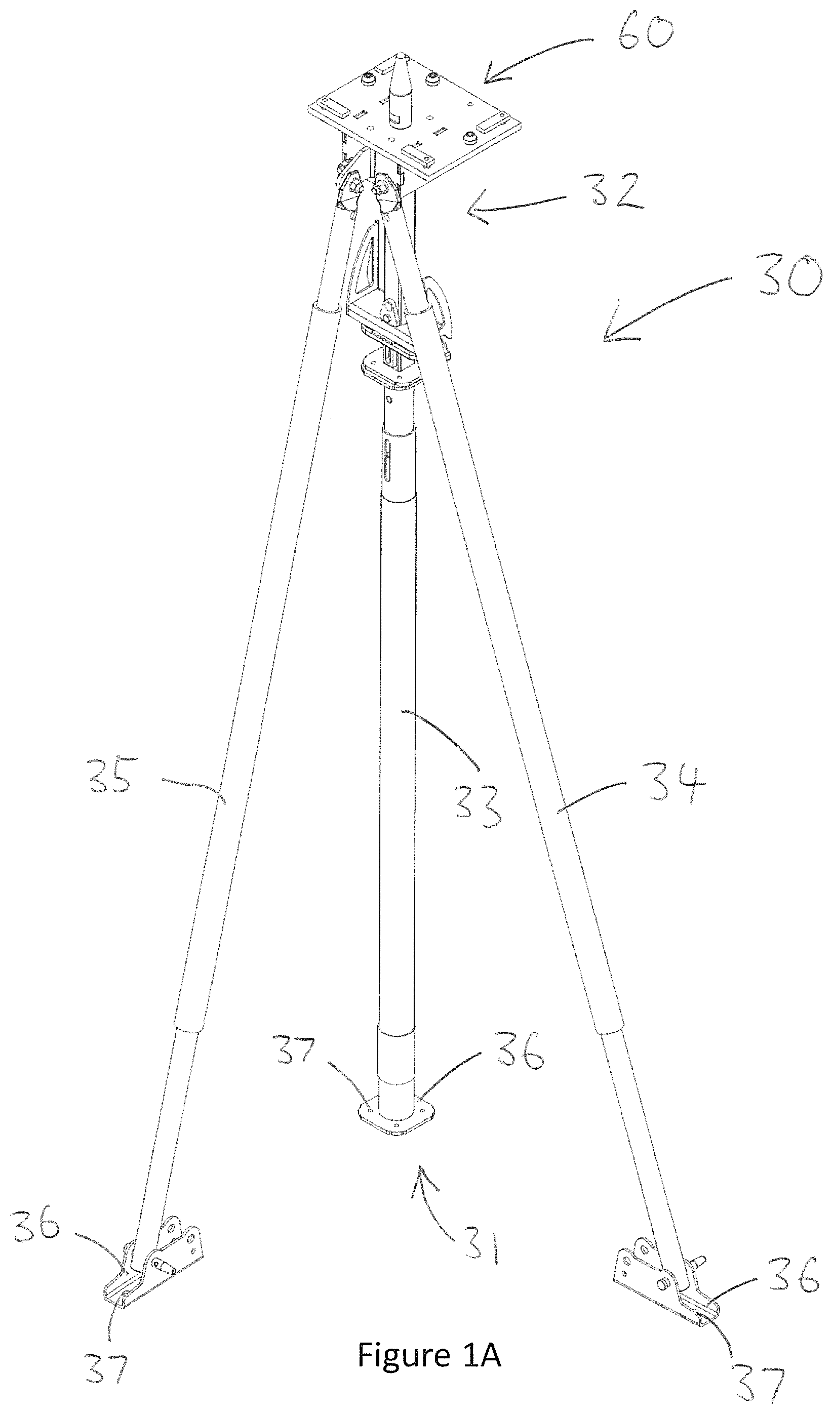 Patent US11814835 Figure 1 – Methods and apparatus for constructing multi-storey buildings