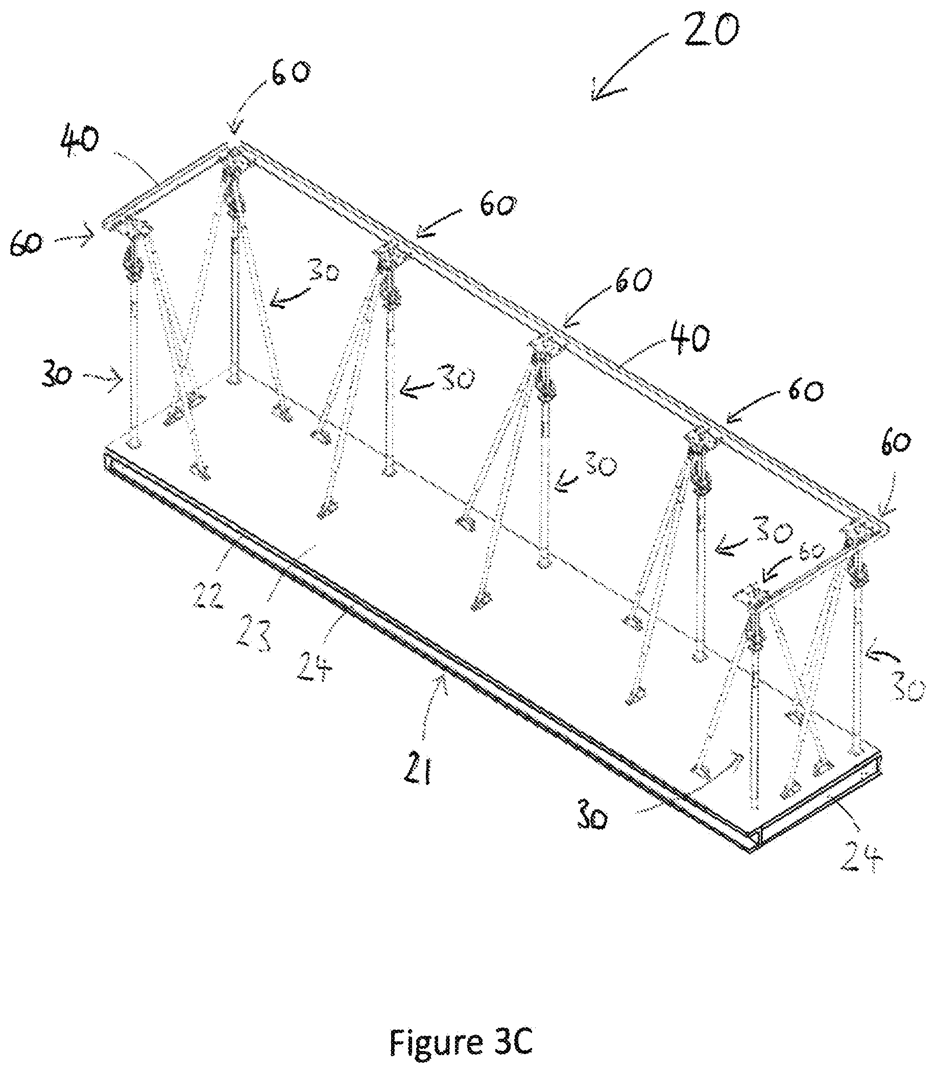 Patent US11814835 Figure 14 – Methods and apparatus for constructing multi-storey buildings