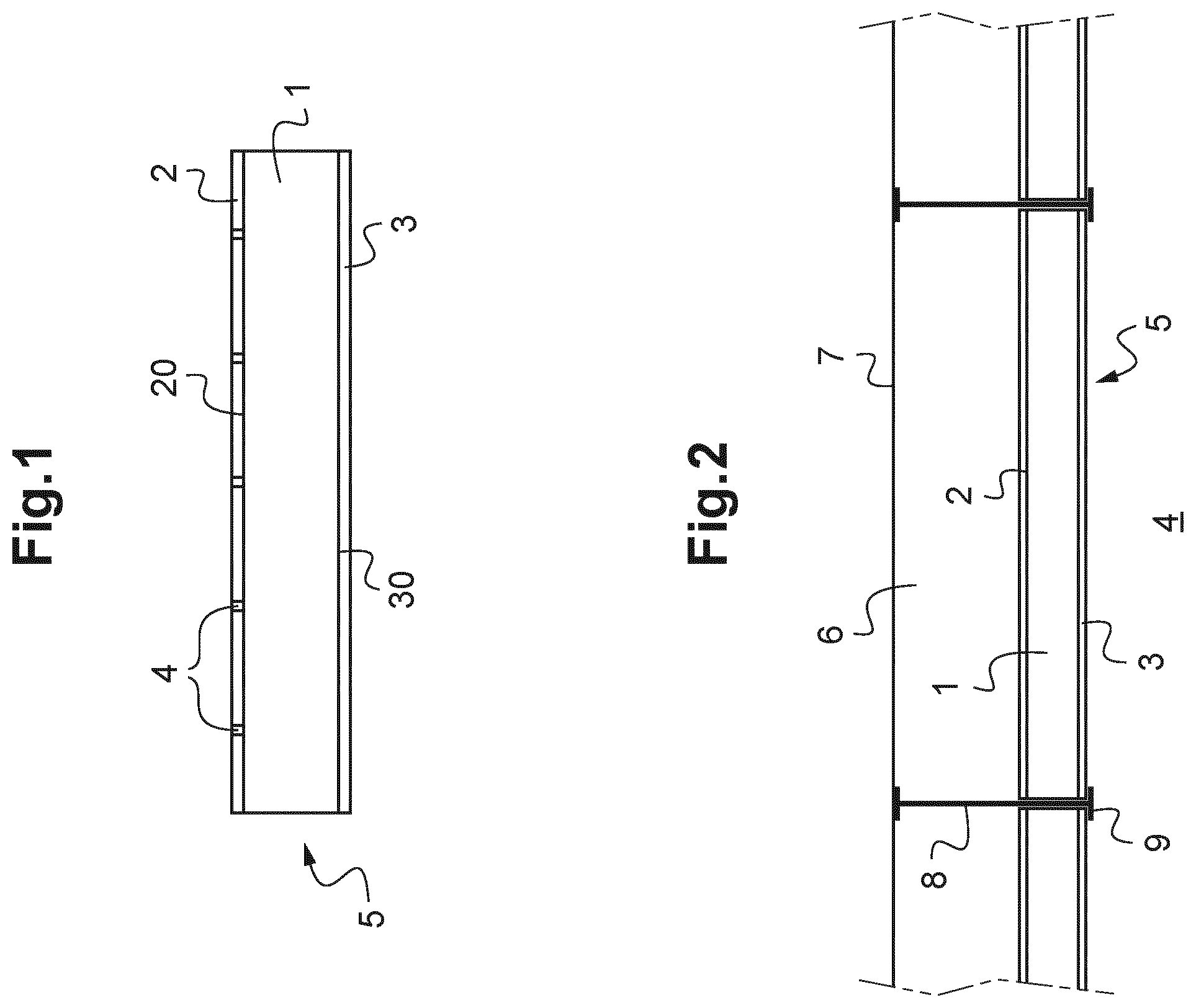 Patent US11814836 Figure 1 – Acoustic insulation product comprising a backing layer