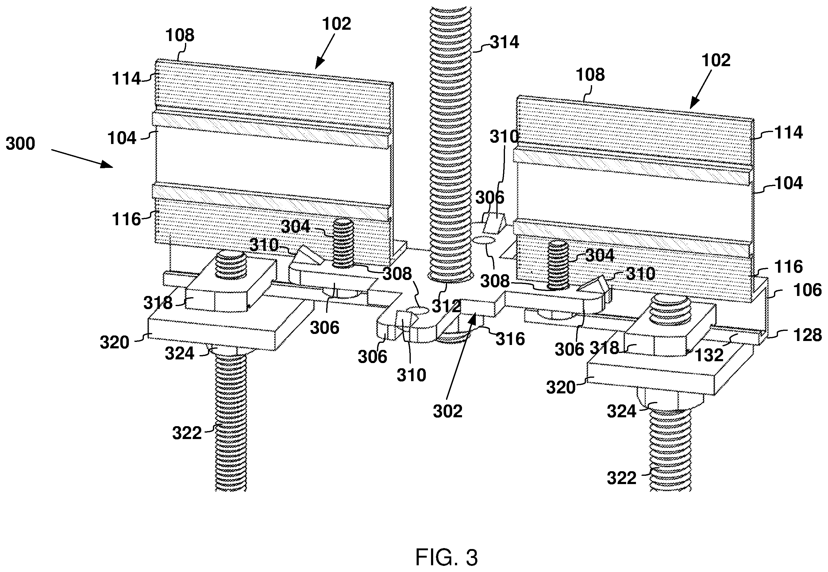 Patent US11814840 Figure 3 – Ceiling grid structural member and ceiling grid assembly