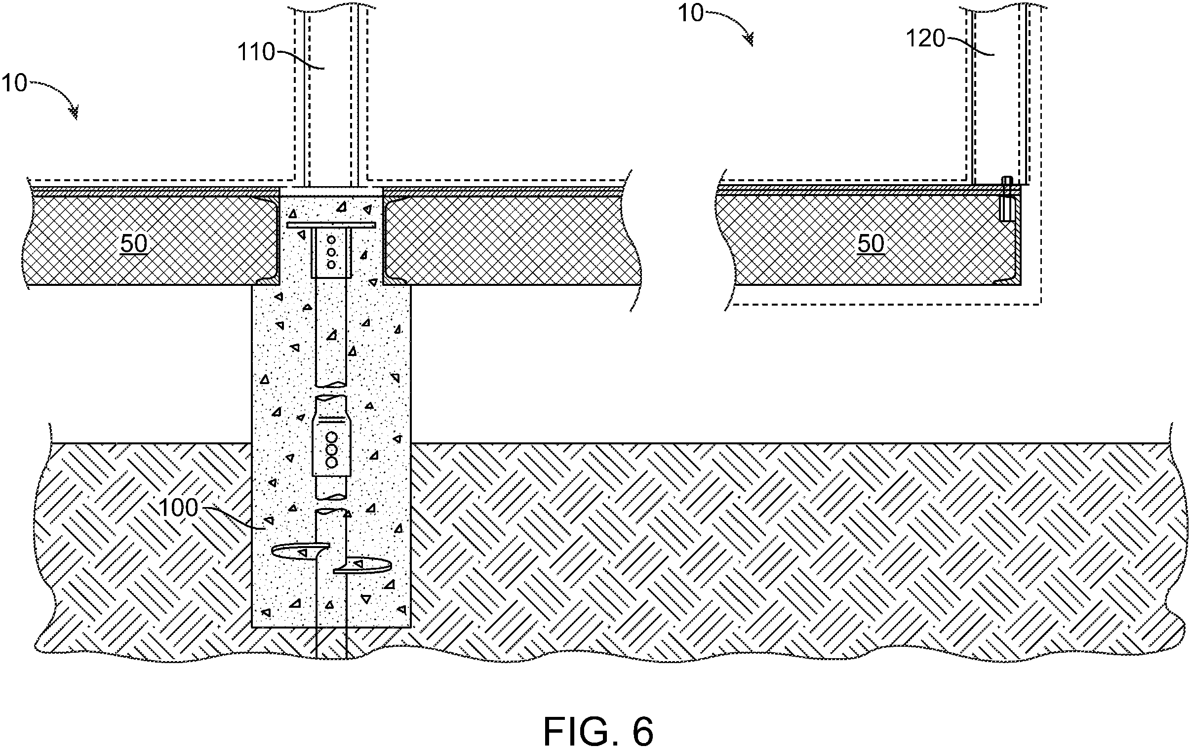 Patent US11814841 Figure 5 – Foam filled structural plank building foundation with laminated reinforcement