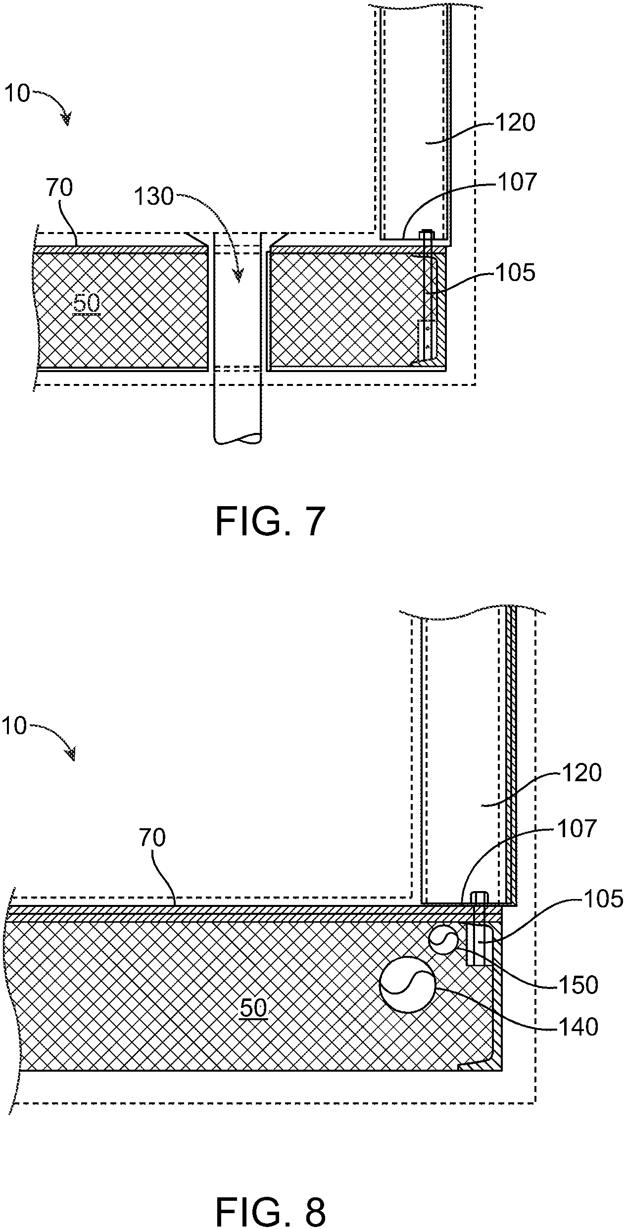 Patent US11814841 Figure 6 – Foam filled structural plank building foundation with laminated reinforcement