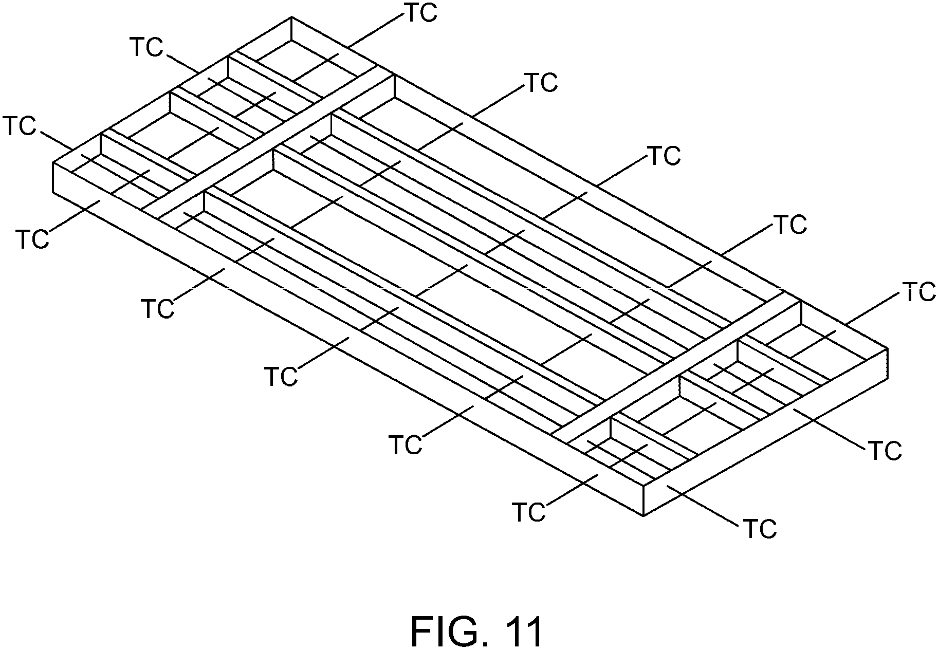 Patent US11814841 Figure 10 – Foam filled structural plank building foundation with laminated reinforcement