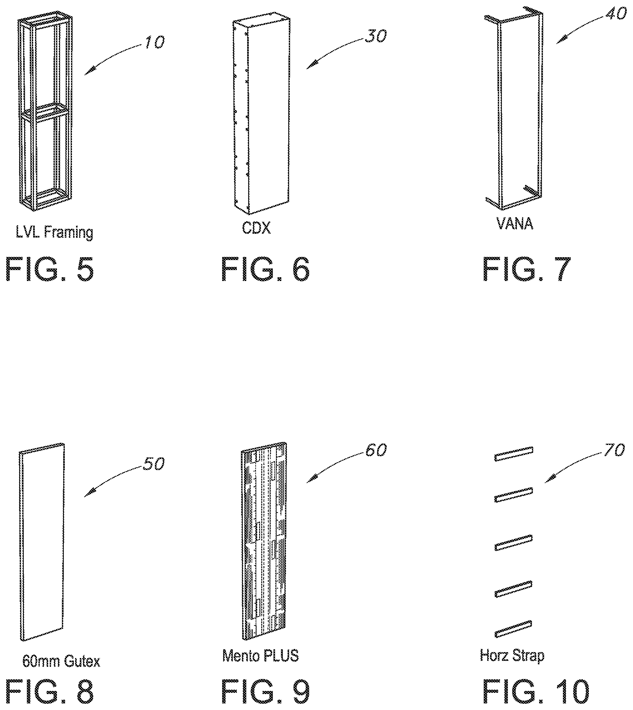 Patent US11814842 Figure 3 – Building panels and method of building construction