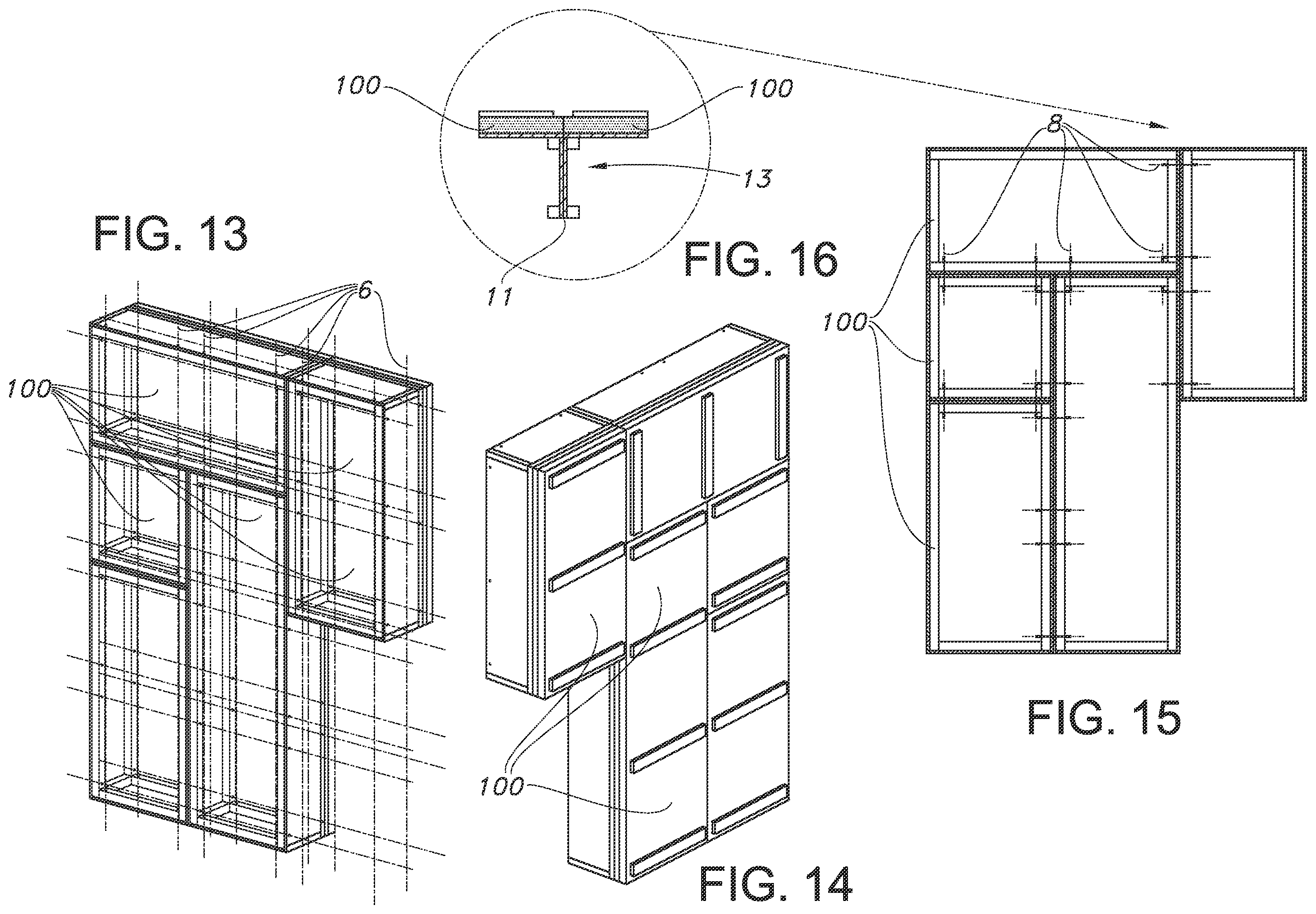 Patent US11814842 Figure 5 – Building panels and method of building construction