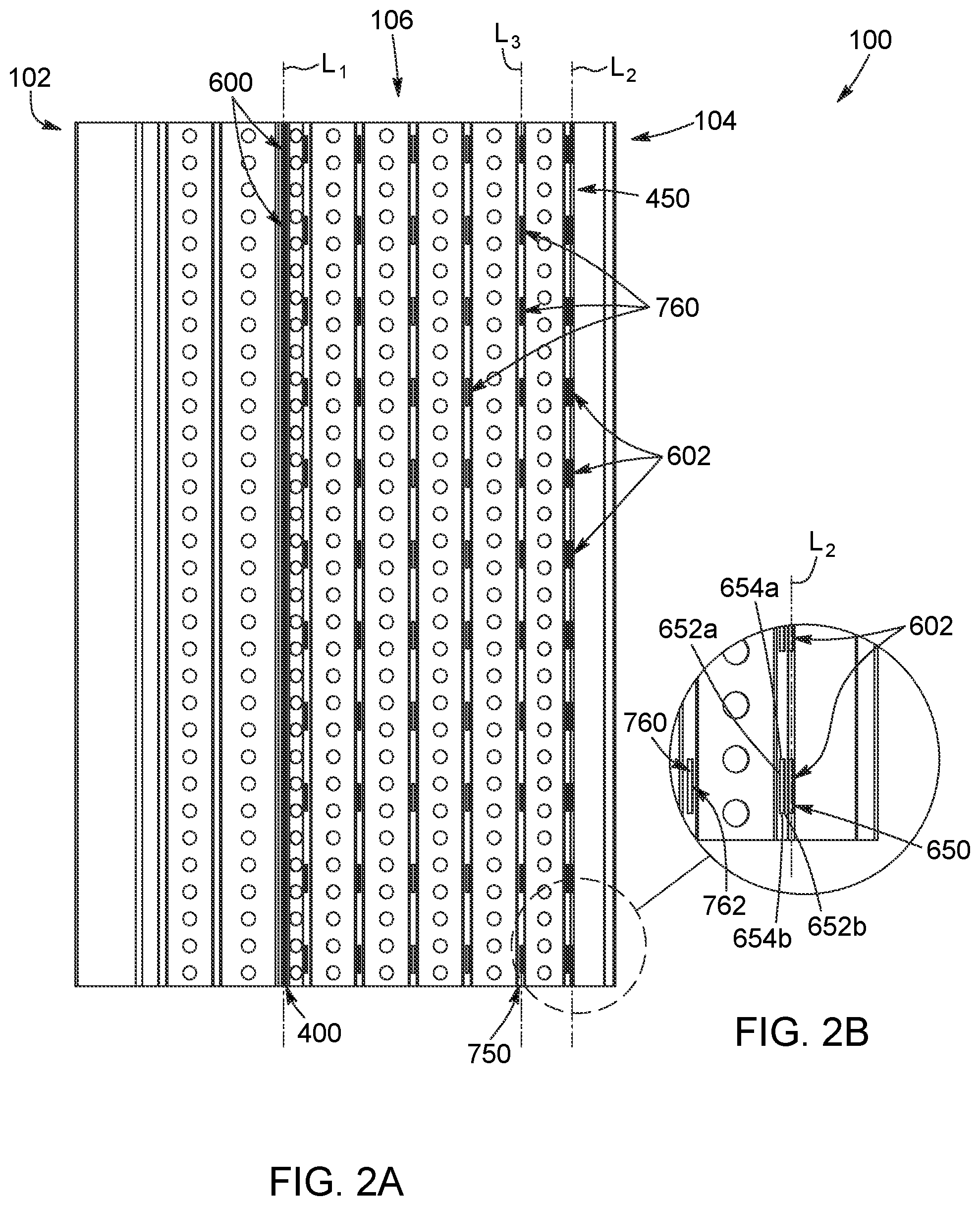 Patent US11814845 Figure 2 – Gutter cover with folds and gutter assembly including the same