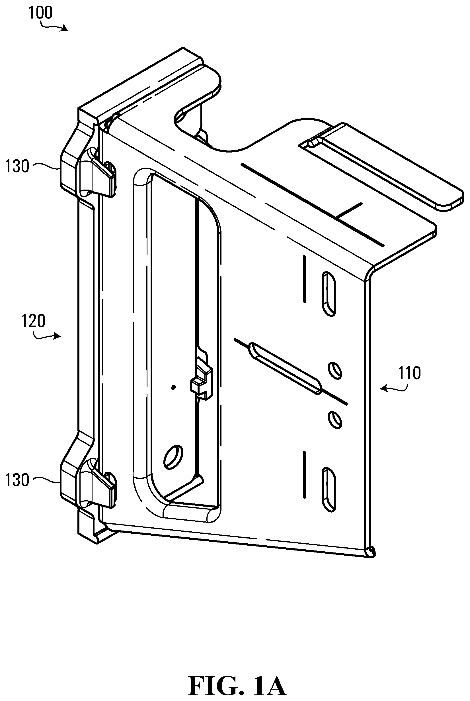 Patent US11814848 Figure 1 – Mounting clip assembly providing thermal barrier