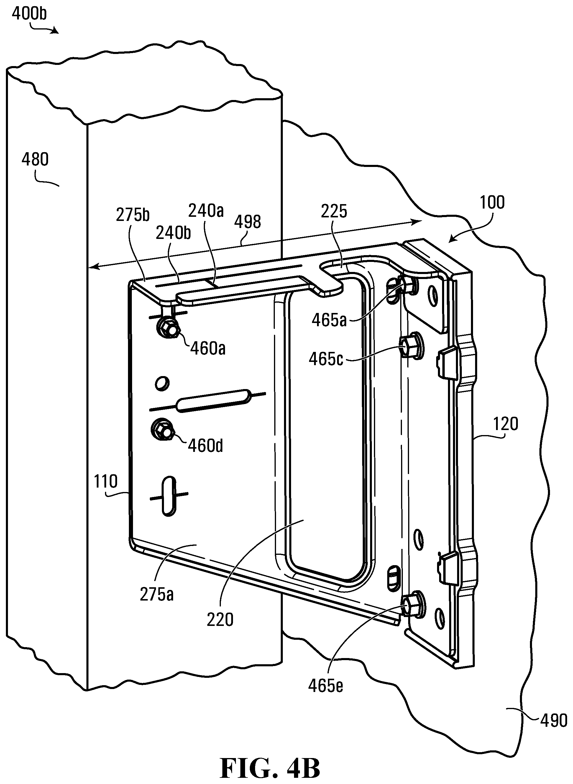 Patent US11814848 Figure 11 – Mounting clip assembly providing thermal barrier