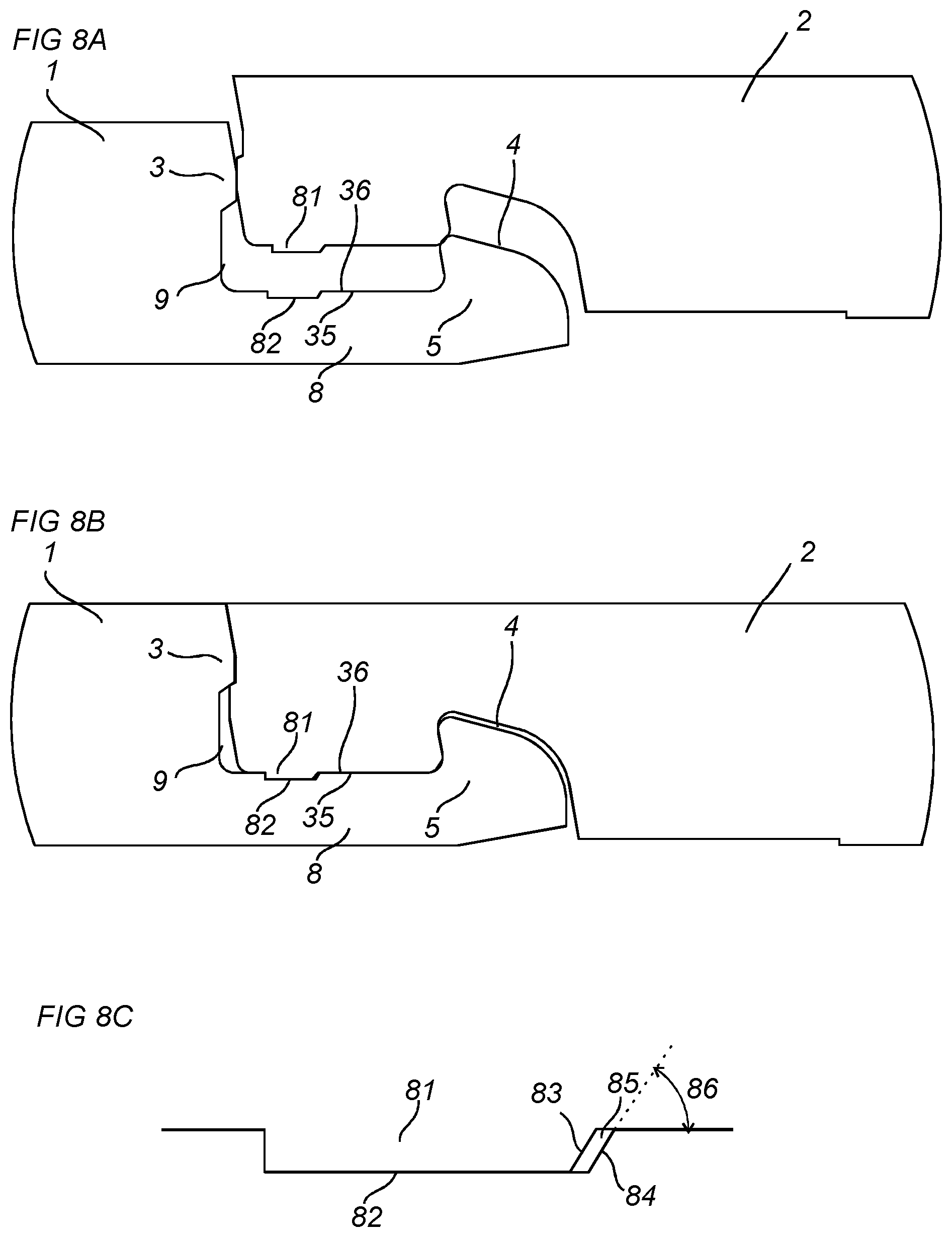 Patent US11814850 Figure 8 – Set of panels