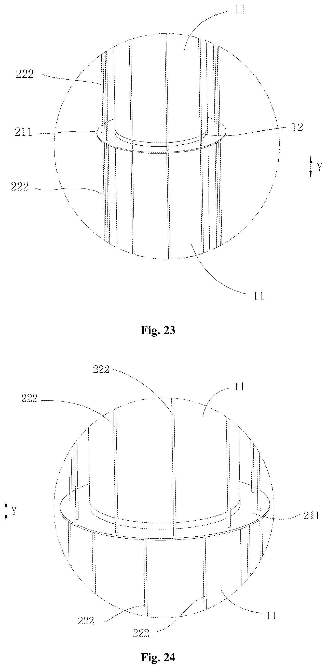 Patent US11814856 Figure 17 – Tower tube section, tower frame and wind power generator set