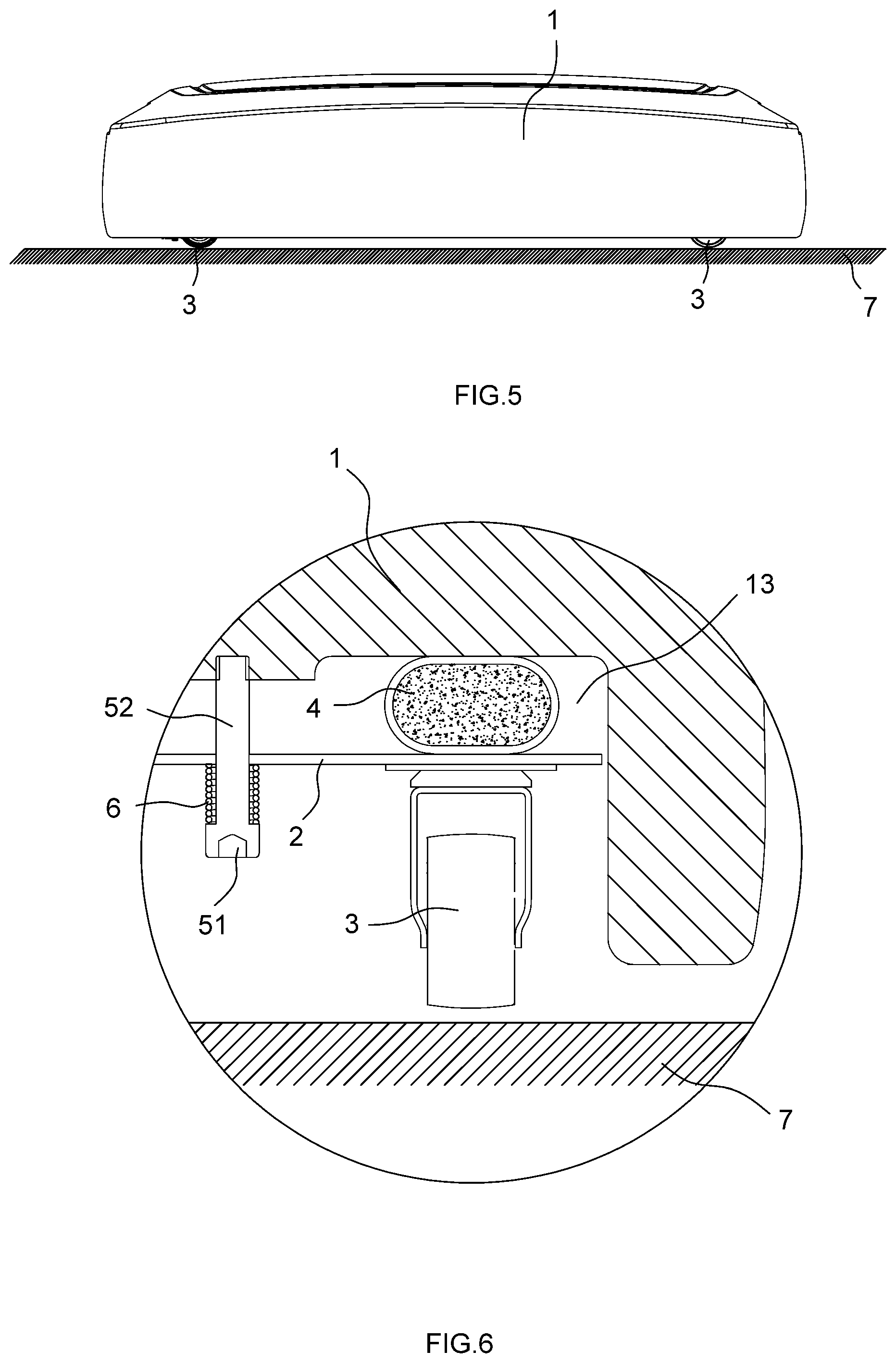 Patent US11814858 Figure 4 – Movable umbrella base