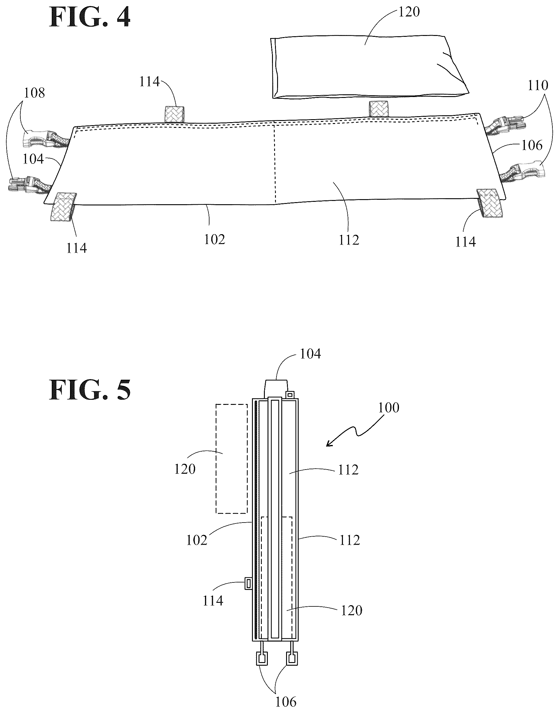 Patent US11814859 Figure 3 – Canopy leg weighting and merchandising apparatus