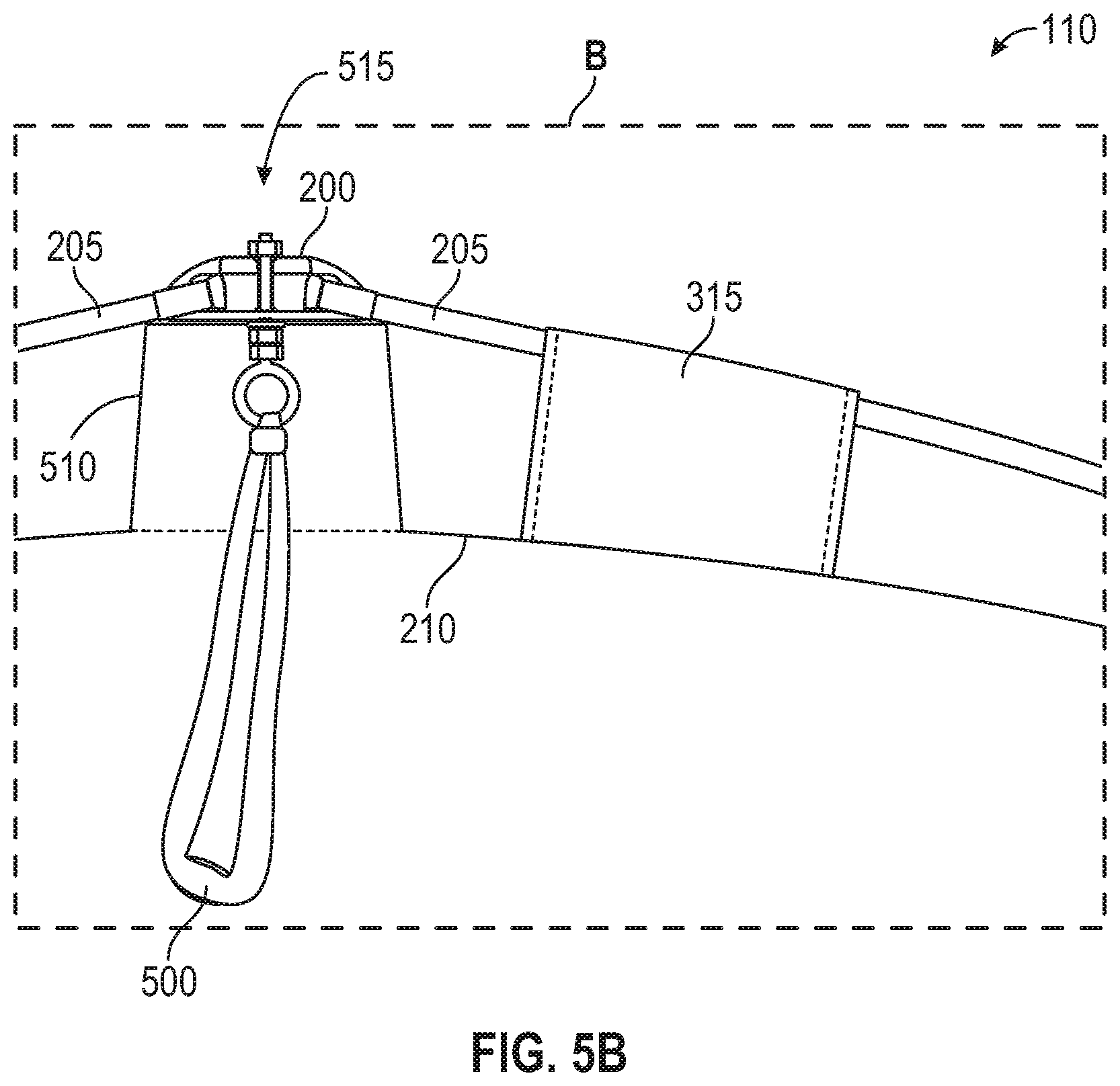 Patent US11814860 Figure 8 – Deployable and stowable roof structures for portable shelters, and associated methods