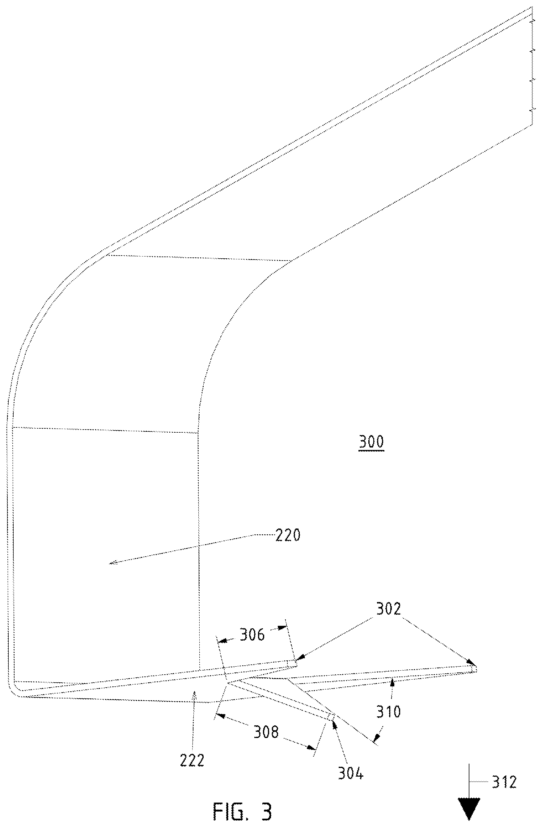 Patent US11814861 Figure 3 – Fence cap system