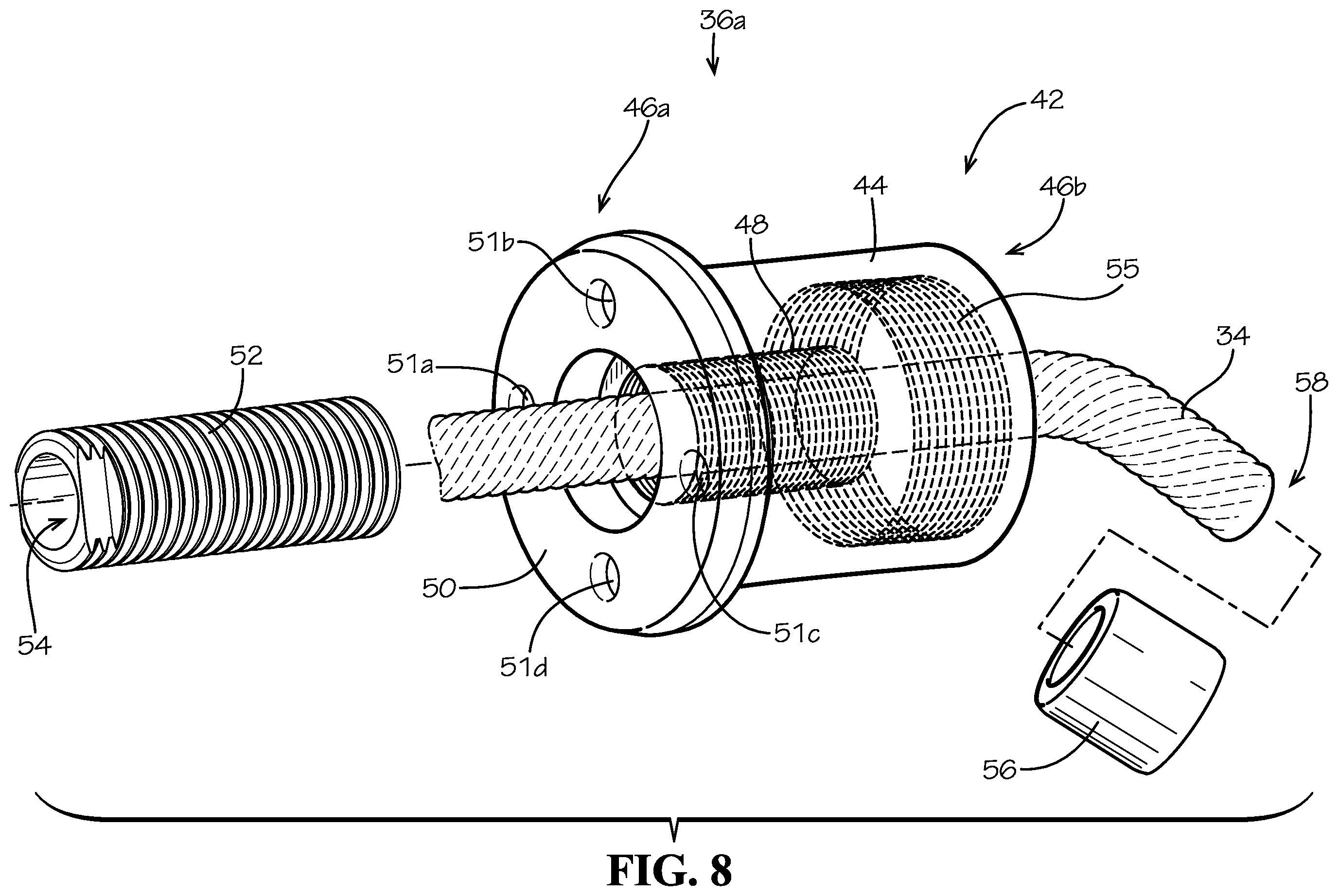 Patent US11814862 Figure 6 – Cable railing systems