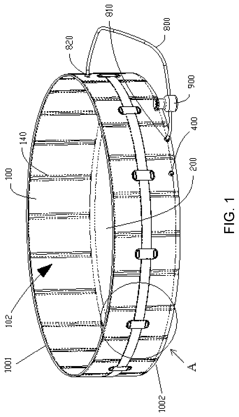 Patent US11814864 Figure 1 – Pool