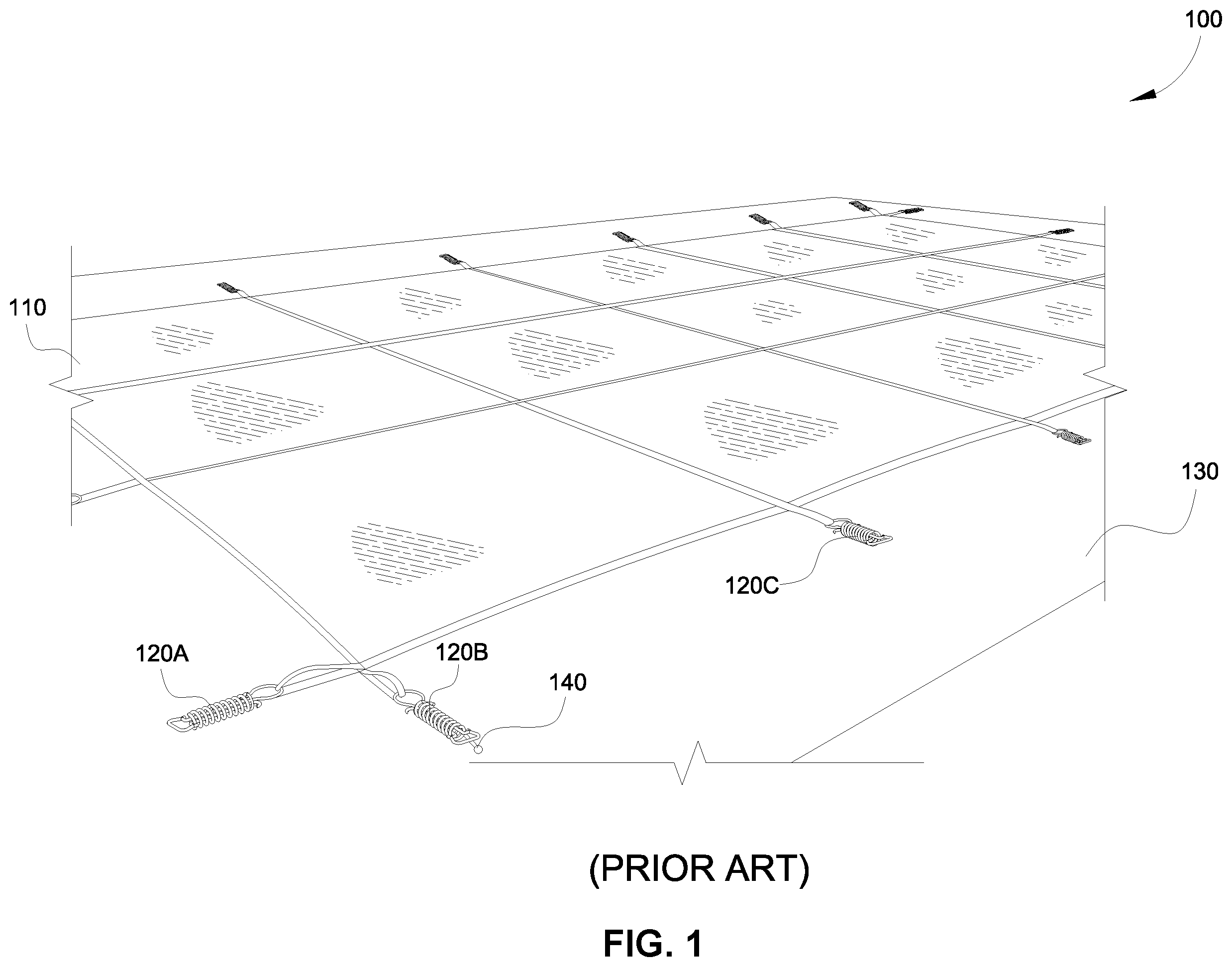Patent US11814865 Figure 1 – Pool spring wrap