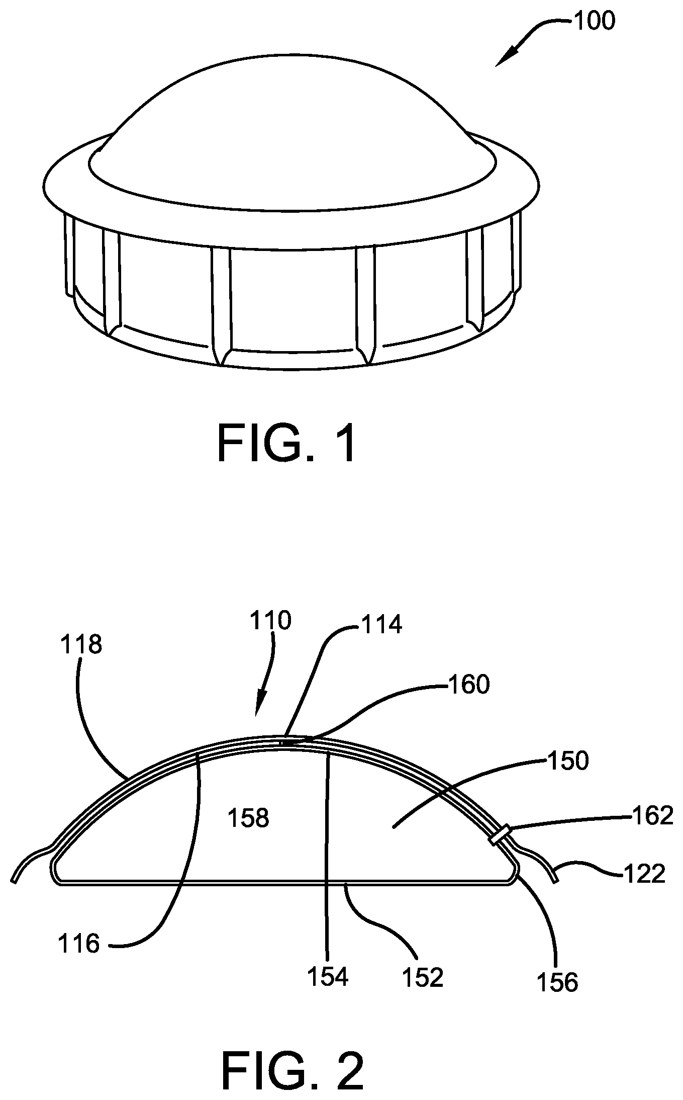 Patent US11814866 Figure 1 – Protective pool cover assembly