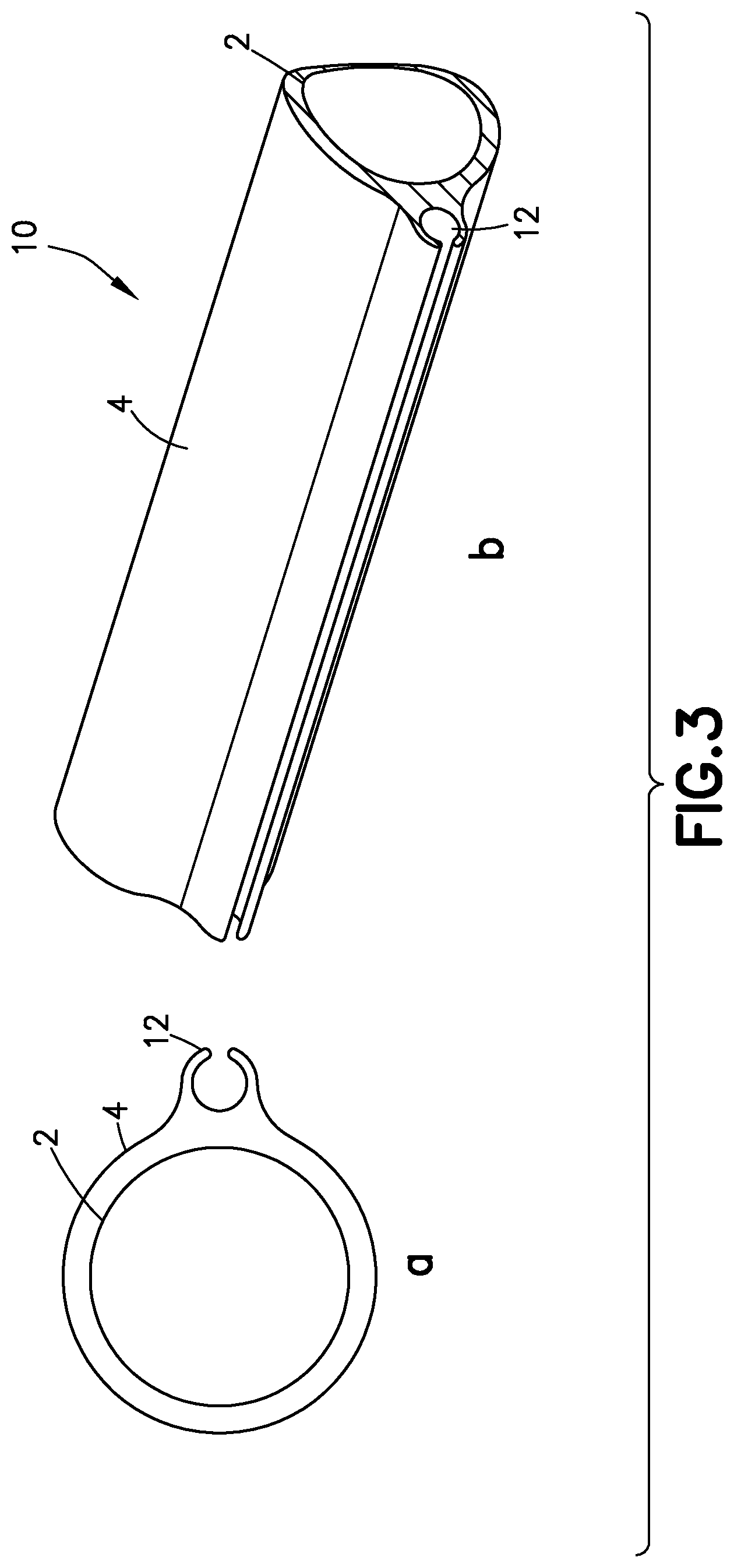 Patent US11814867 Figure 3 – Composite based leading edge for a pool and/or spa cover system