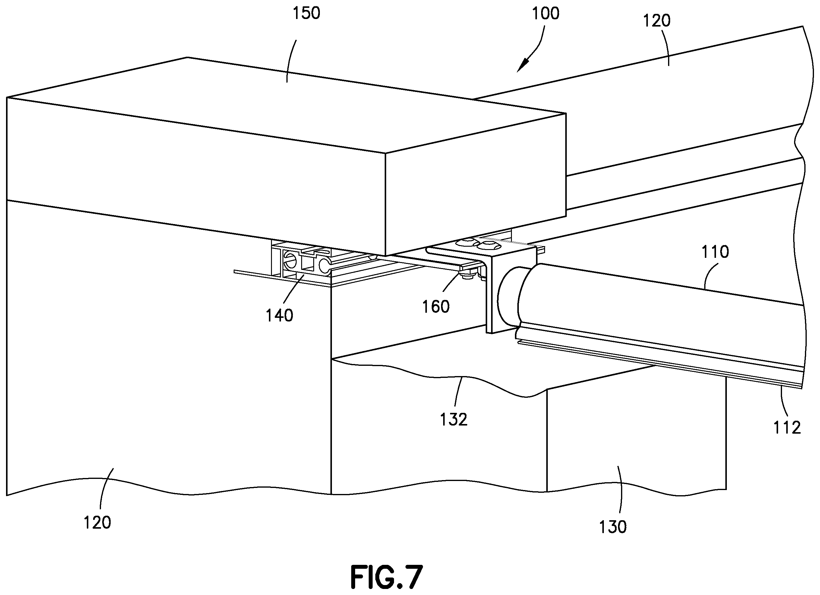 Patent US11814867 Figure 6 – Composite based leading edge for a pool and/or spa cover system