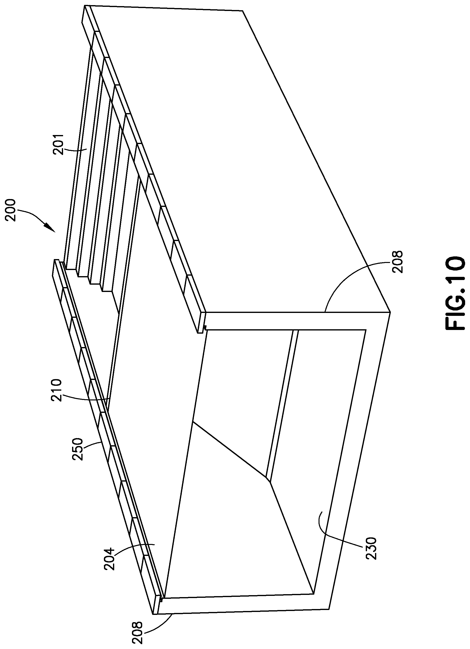 Patent US11814867 Figure 9 – Composite based leading edge for a pool and/or spa cover system