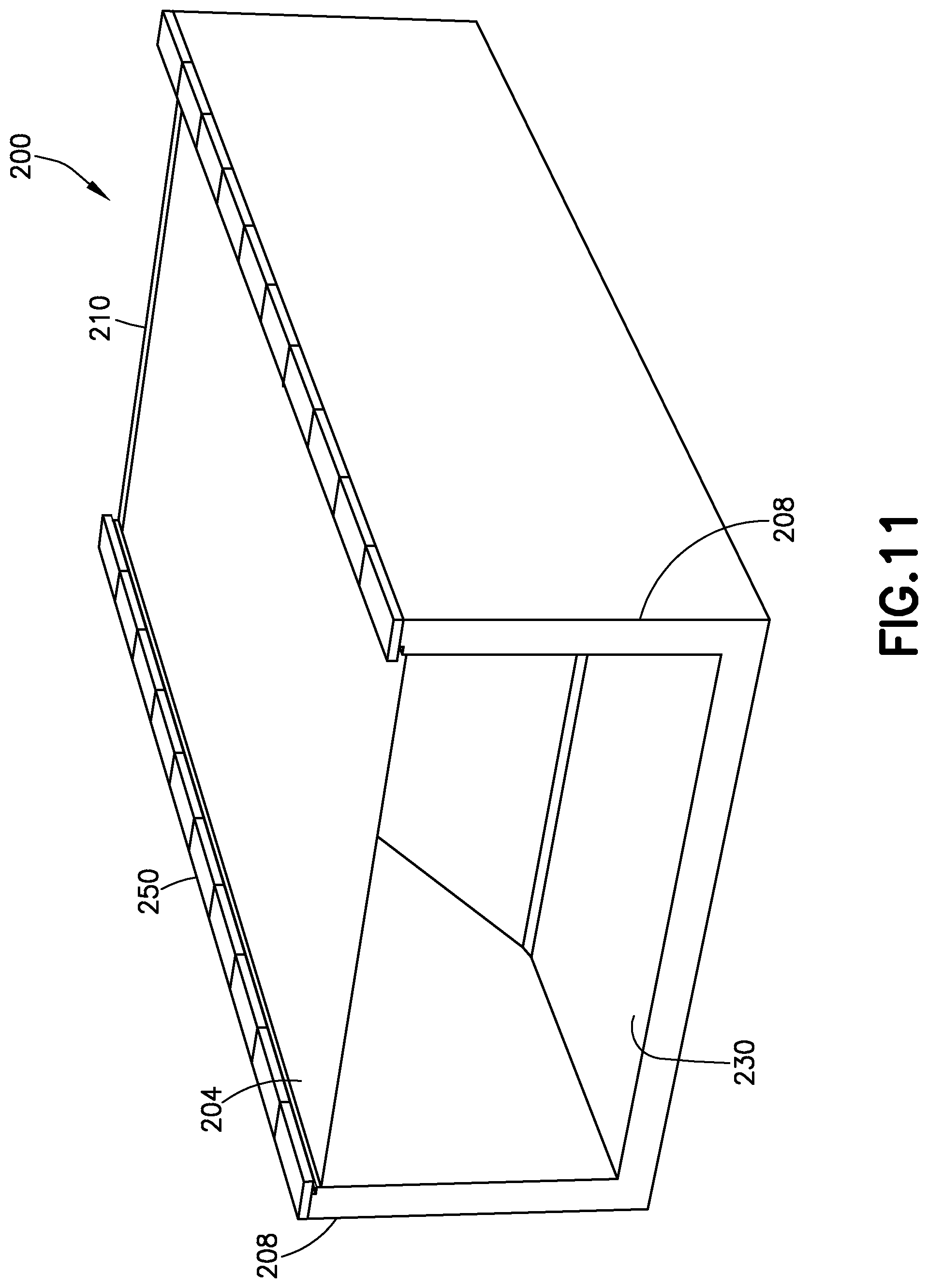 Patent US11814867 Figure 10 – Composite based leading edge for a pool and/or spa cover system
